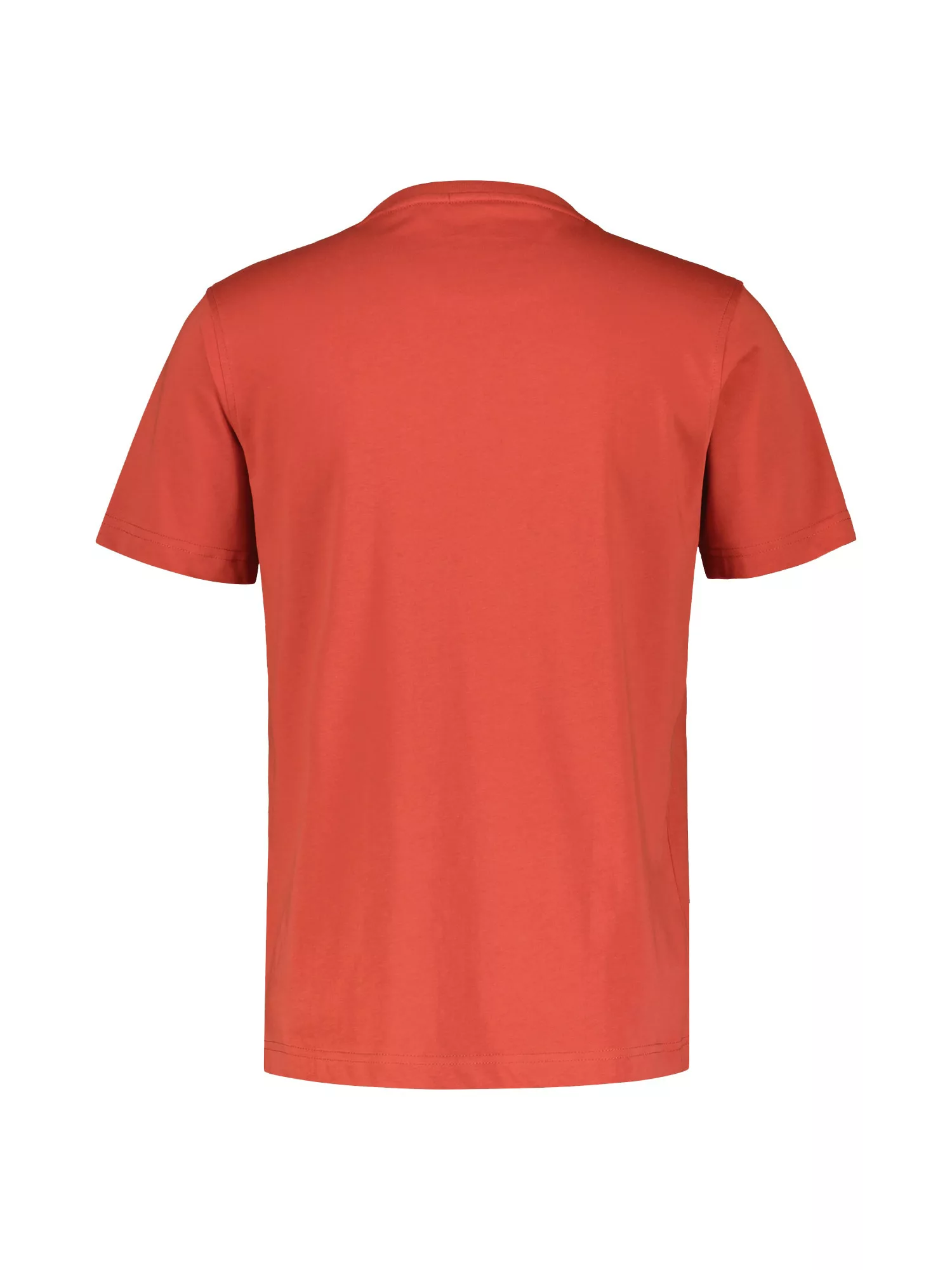 LERROS T-Shirt "LERROS Unifarbenes Basic T-Shirt mit Logostitch" günstig online kaufen