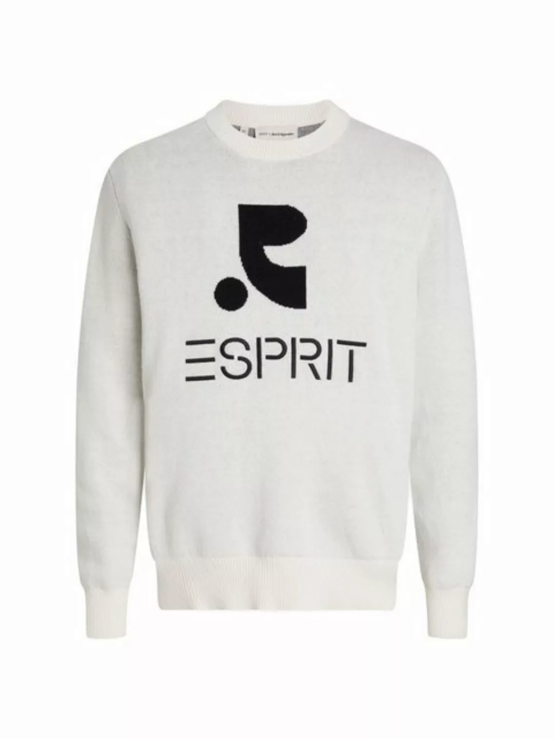 Esprit Rundhalspullover Rundhals-Pullover mit Kaschmir günstig online kaufen