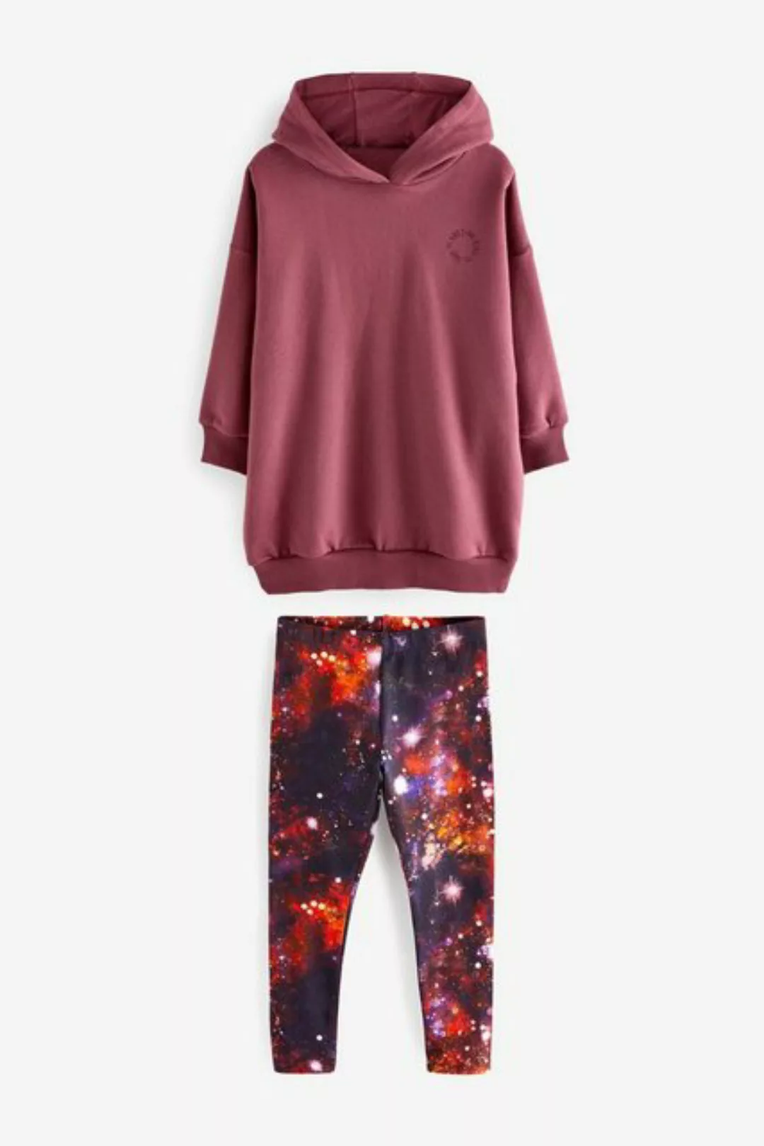 Next Shirt & Leggings Kapuzensweatshirt und Leggings im Set (2-tlg) günstig online kaufen