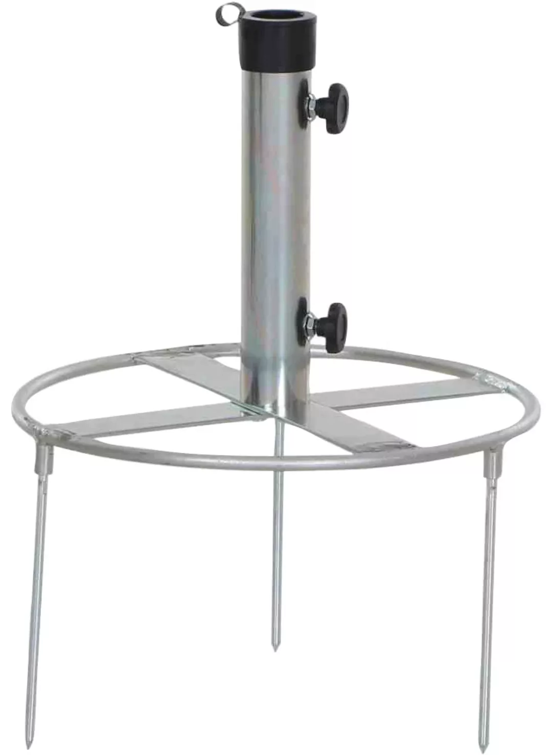 Siena Garden Schirmhalter, Rasendorn, Ø: 40 cm, galvanisiert, mit Adaptern günstig online kaufen