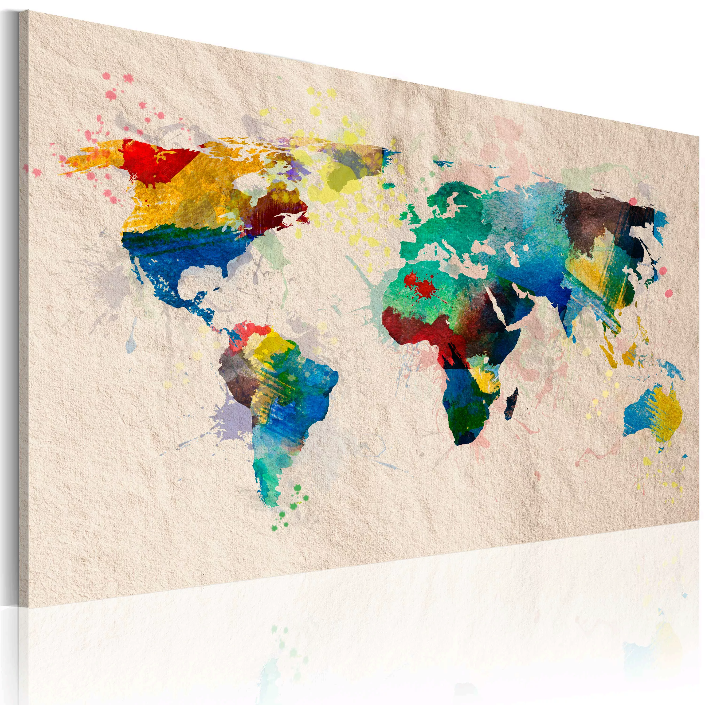 Wandbild - Die Welt der Farben günstig online kaufen