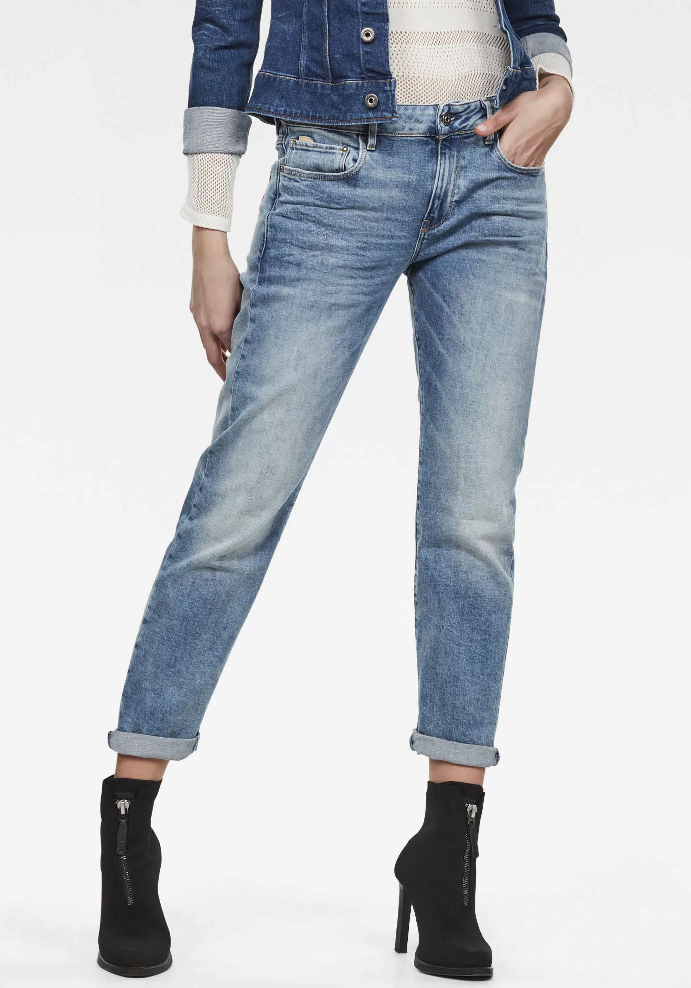 G-star Kate Boyfriend Jeans 27 Light Indigo Aged günstig online kaufen