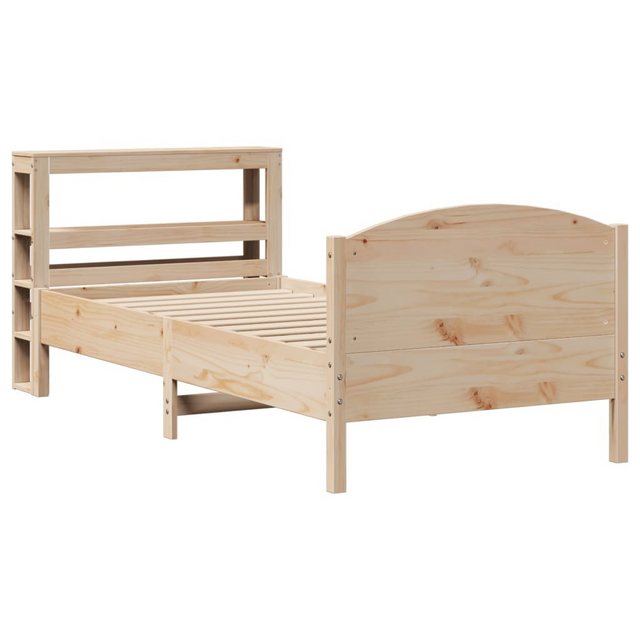 vidaXL Bett Massivholzbett ohne Matratze 75x190 cm Kiefernholz günstig online kaufen