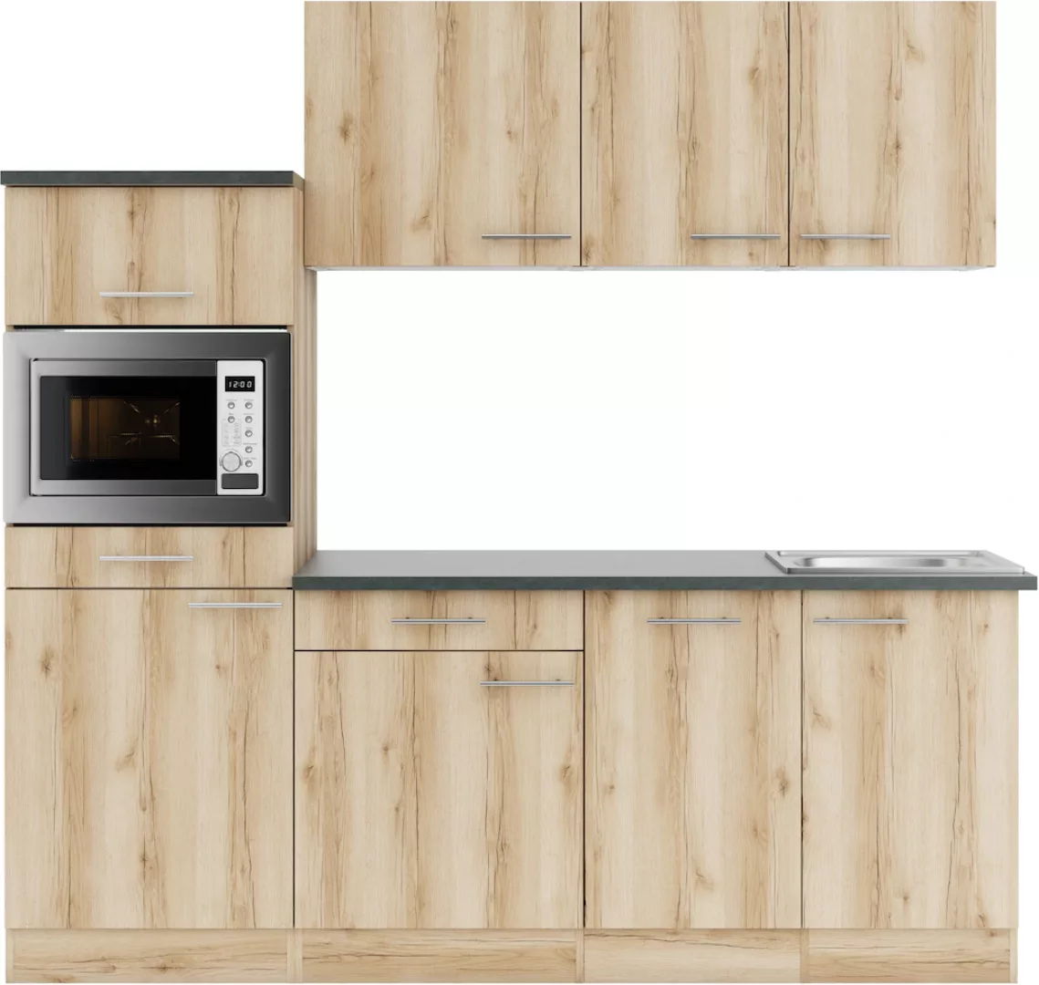 OPTIFIT Küche "Bella", Breite 210 cm, wahlweise mit E-Geräten günstig online kaufen