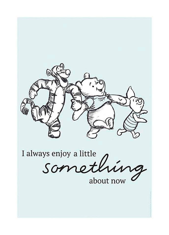 Komar Bild »Winnie the Pooh Little Something«, Disney, (1 St.), Wandbild zu günstig online kaufen