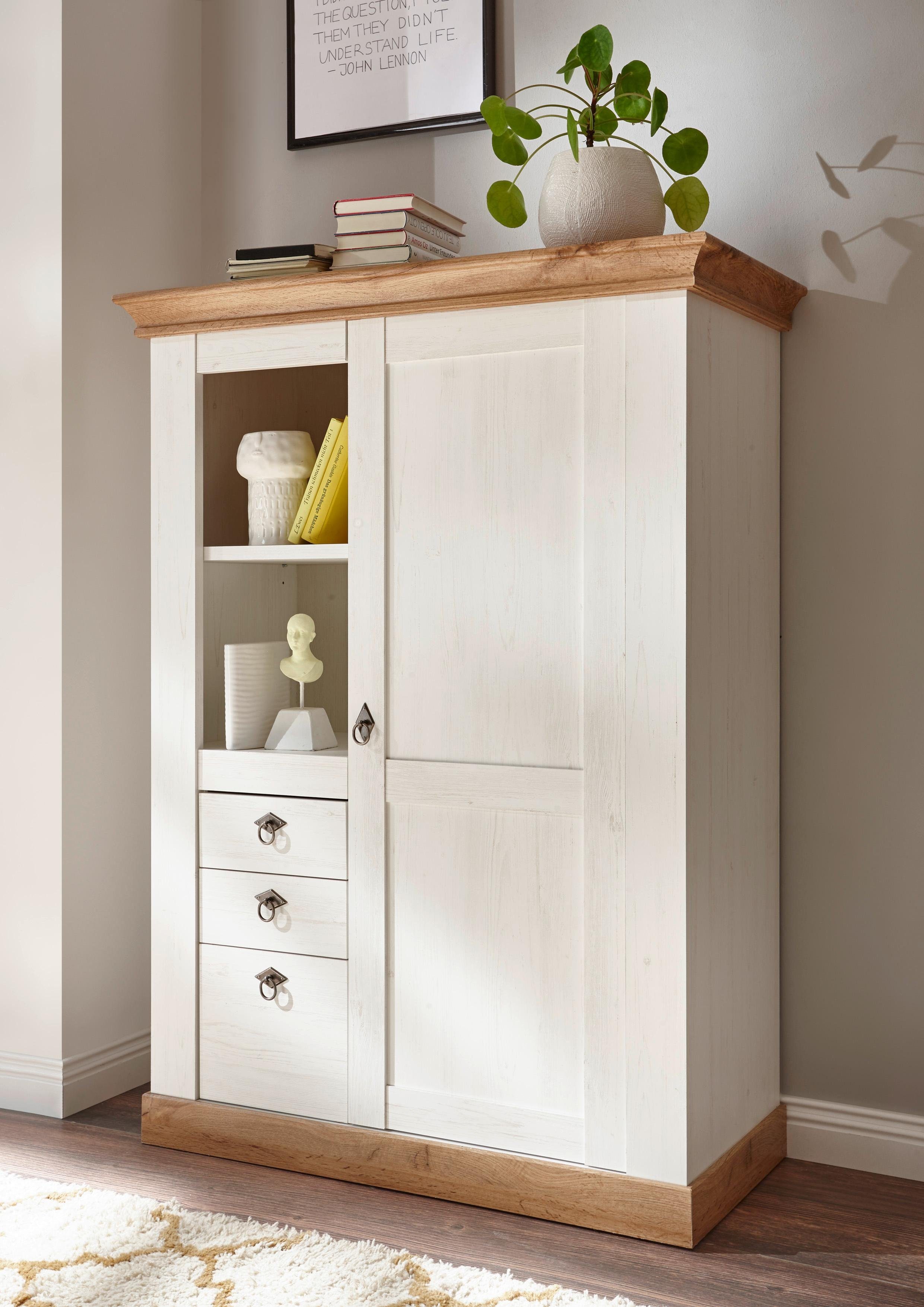 Home affaire Highboard "Cremona", Höhe 139 cm günstig online kaufen
