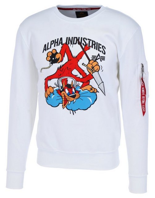 Alpha Industries Sweatshirt Fighter Squadron Sweater (1-tlg) günstig online kaufen