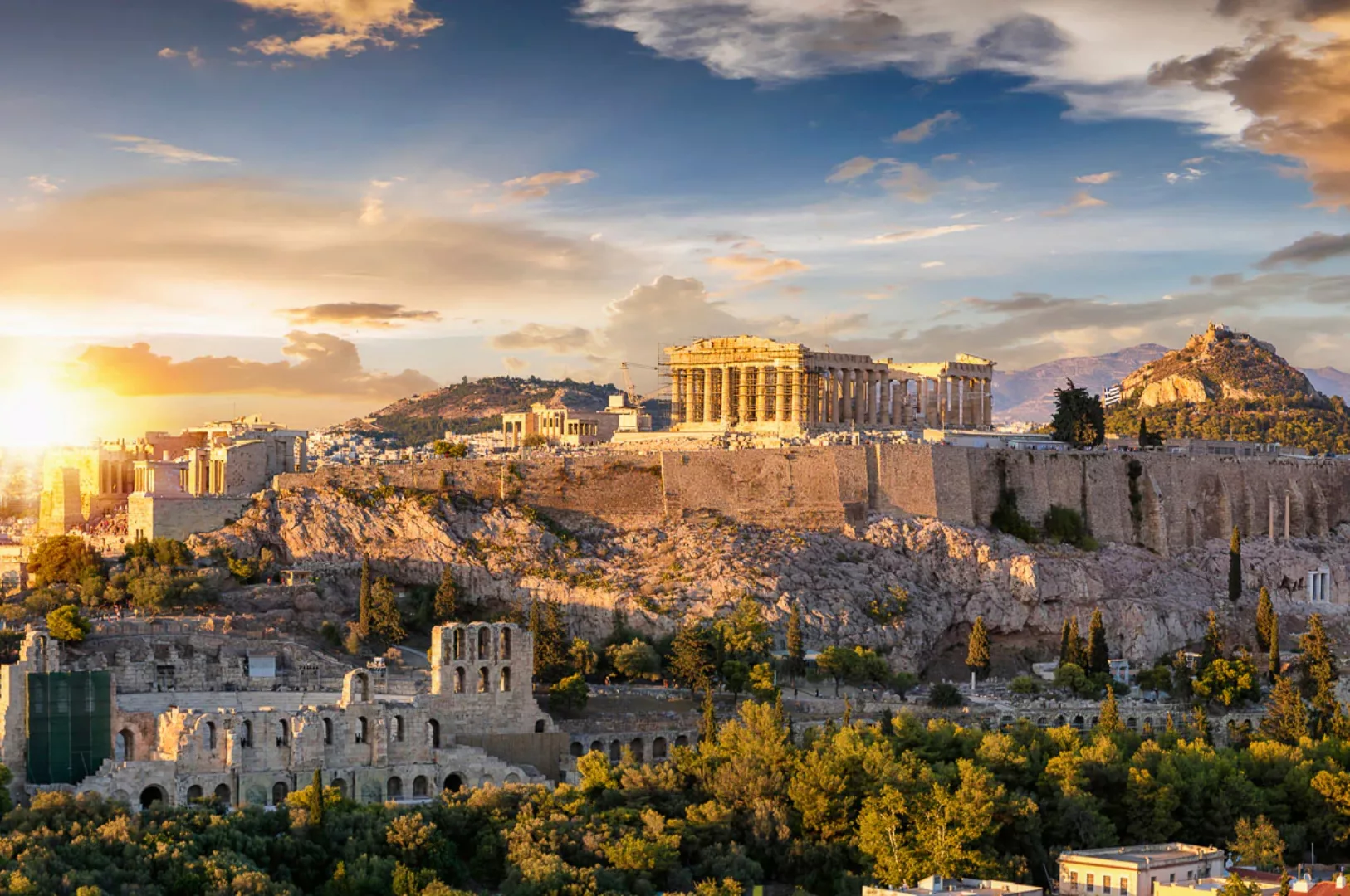 Papermoon Fototapete »Griechenland Akropolis in Athen« günstig online kaufen