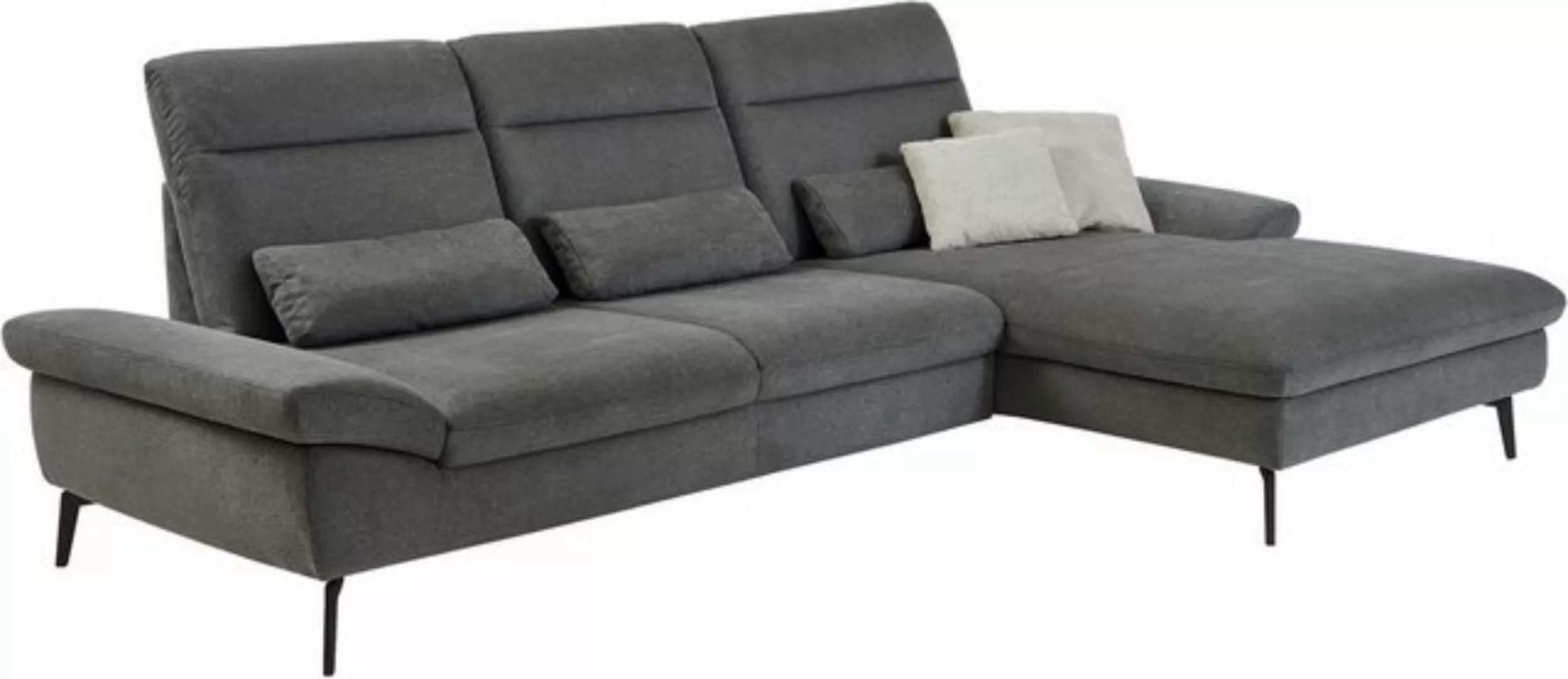 HUKLA Ecksofa "HU-HP22156 L-Form", inkl. Kopfpolsterverstellung, optional m günstig online kaufen