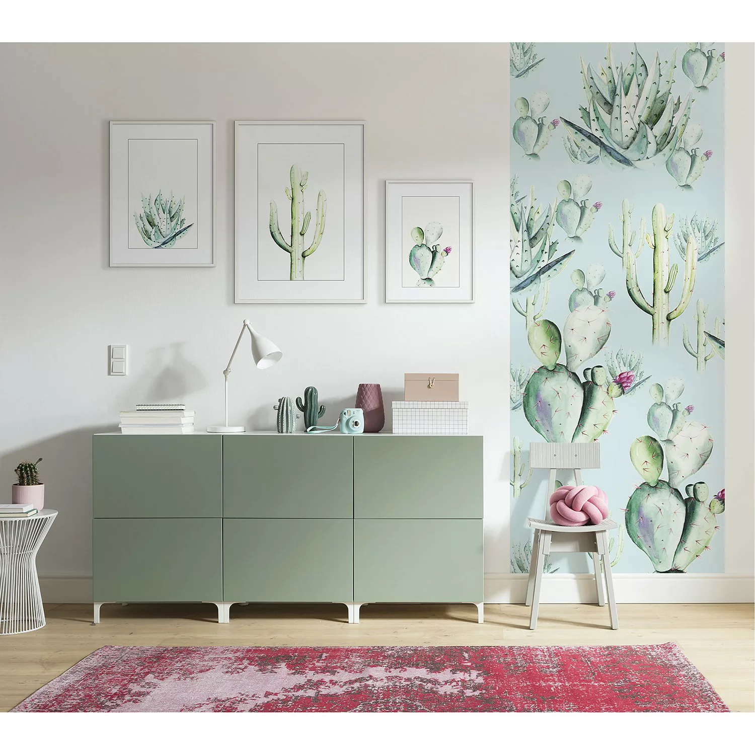 KOMAR Vlies Fototapete - Magnolia Panel - Größe 100 x 250 cm mehrfarbig Gr. günstig online kaufen