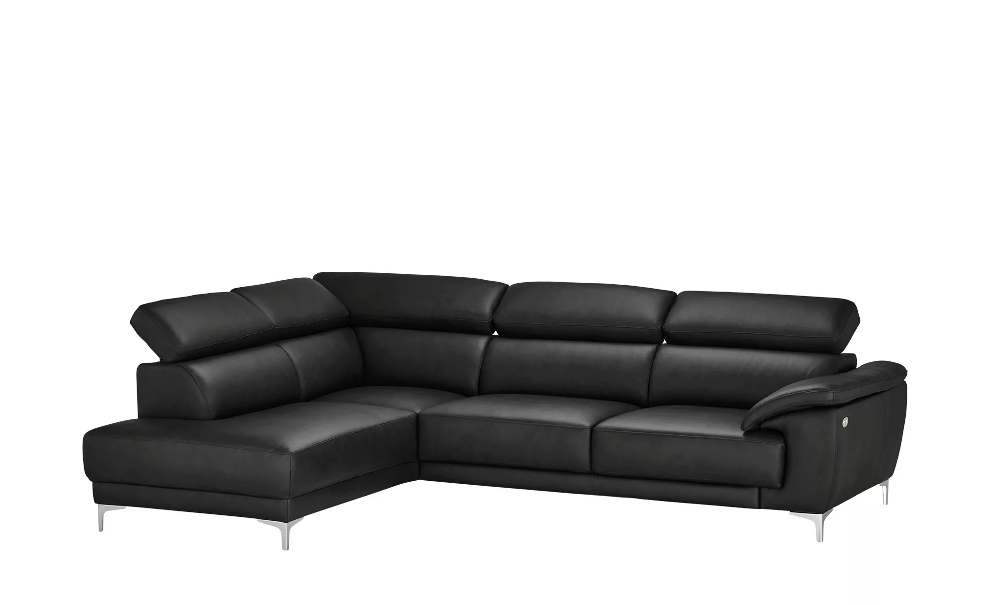 Max Schelling Ecksofa  Vita ¦ schwarz ¦ Maße (cm): B: 209 H: 79 T: 293.0 Po günstig online kaufen