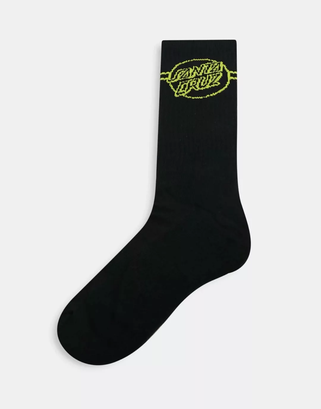 Santa Cruz – Opus Dot – Socken in Schwarz mit Streifen günstig online kaufen