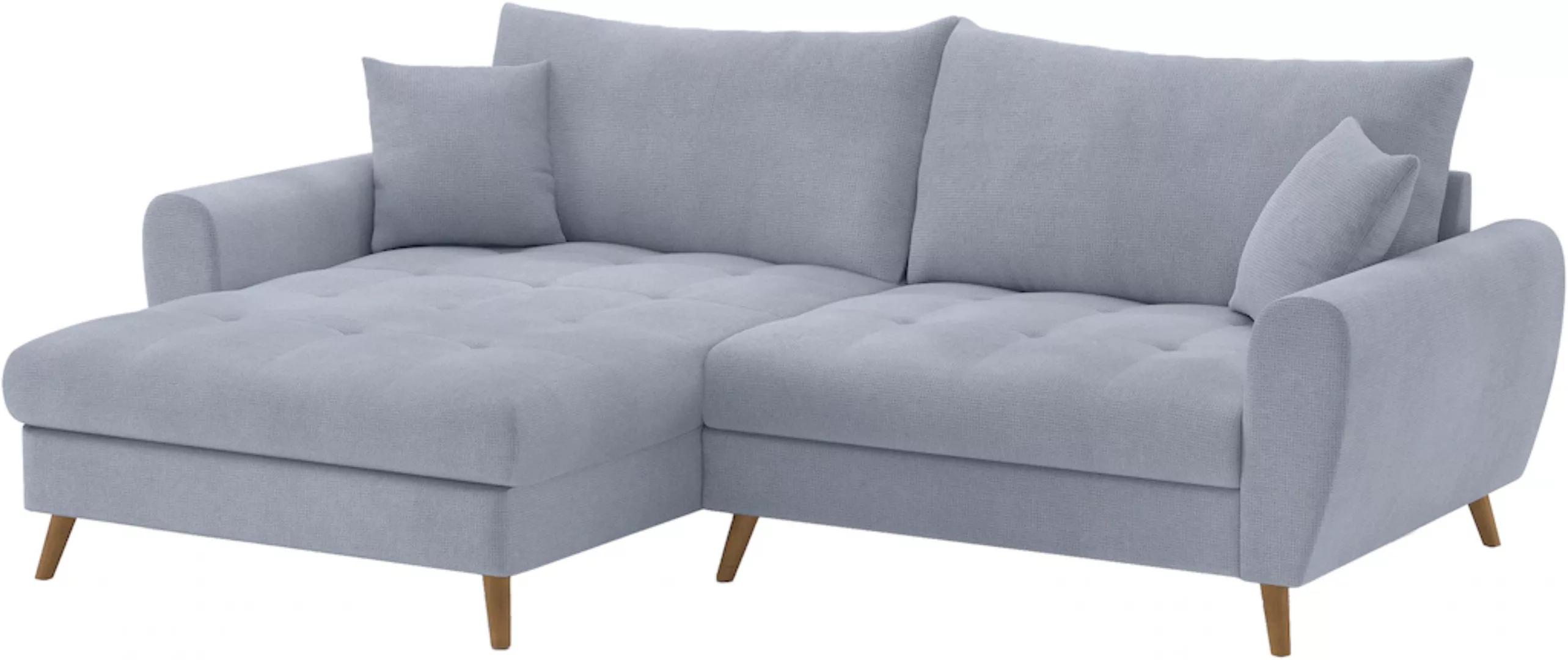 Mr. Couch Ecksofa "Blackburn II, L-Form", Mit Kaltschaumpolsterung bis 140 günstig online kaufen