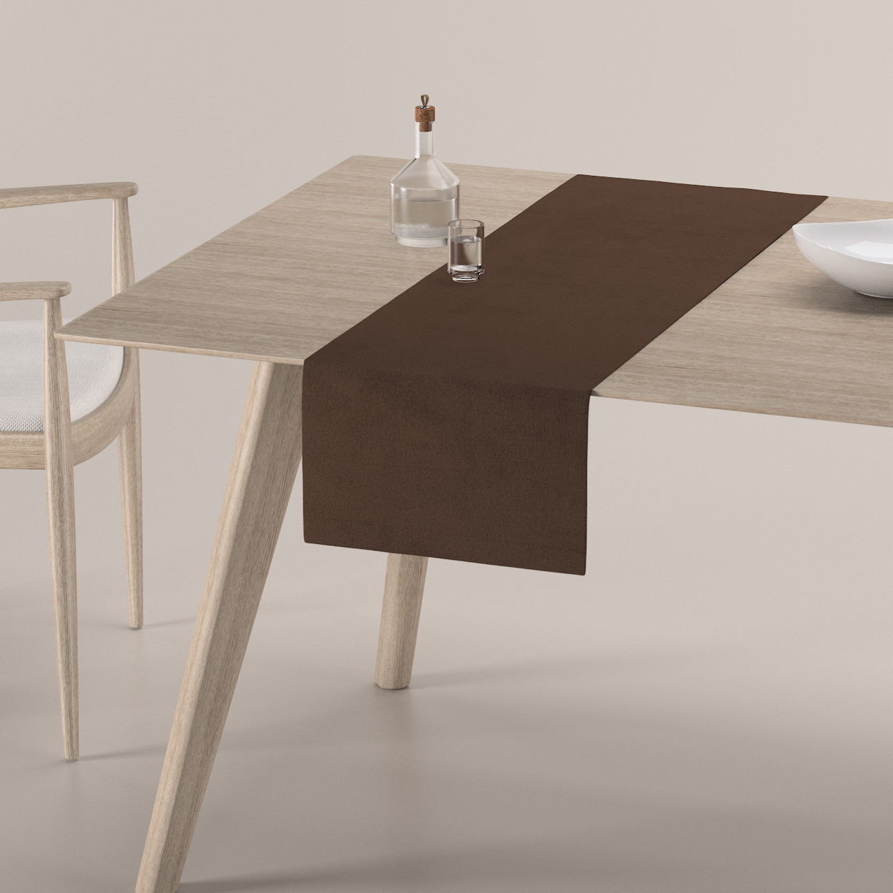 Tischläufer, braun, 40 x 130 cm, Crema (182-83) günstig online kaufen