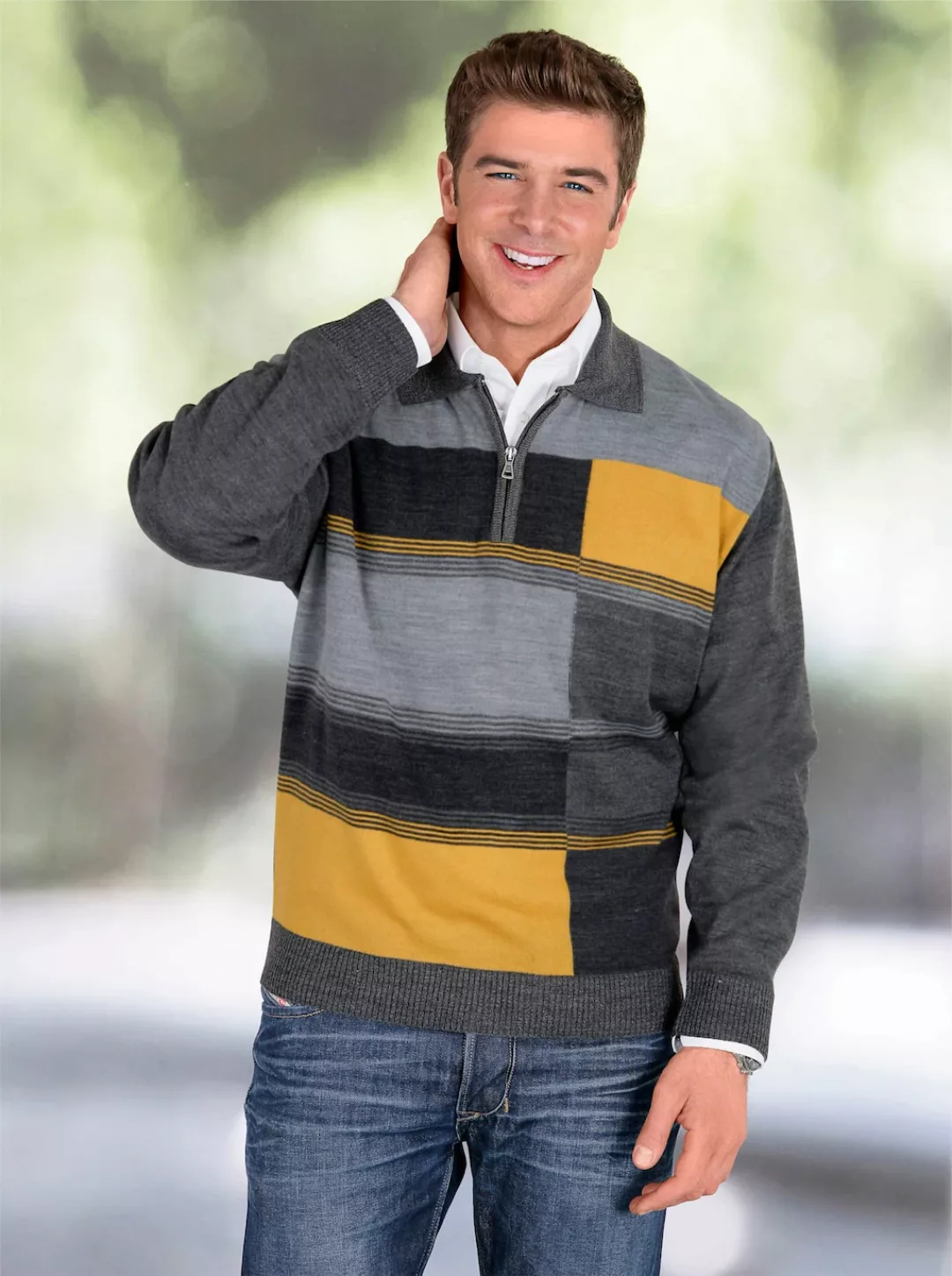 Classic Strickpullover "Pullover" günstig online kaufen