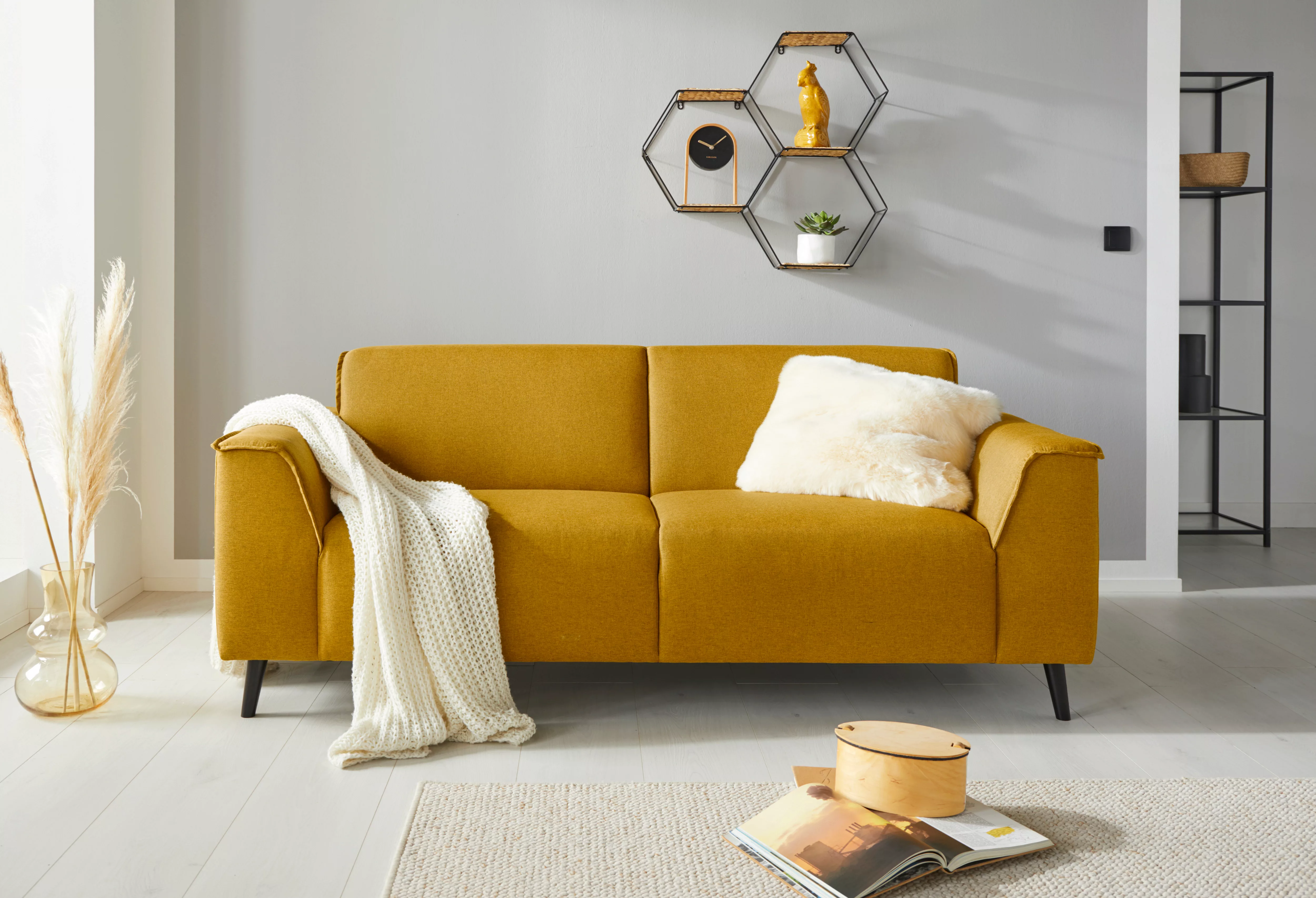 DOMO collection 2,5-Sitzer "Amora tolle Verarbeitungsdetails, komfortabel," günstig online kaufen
