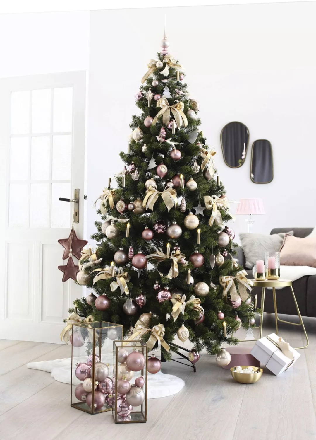 Thüringer Glasdesign Weihnachtsbaumkugel "Deluxe, Weihnachtsdeko, Christbau günstig online kaufen