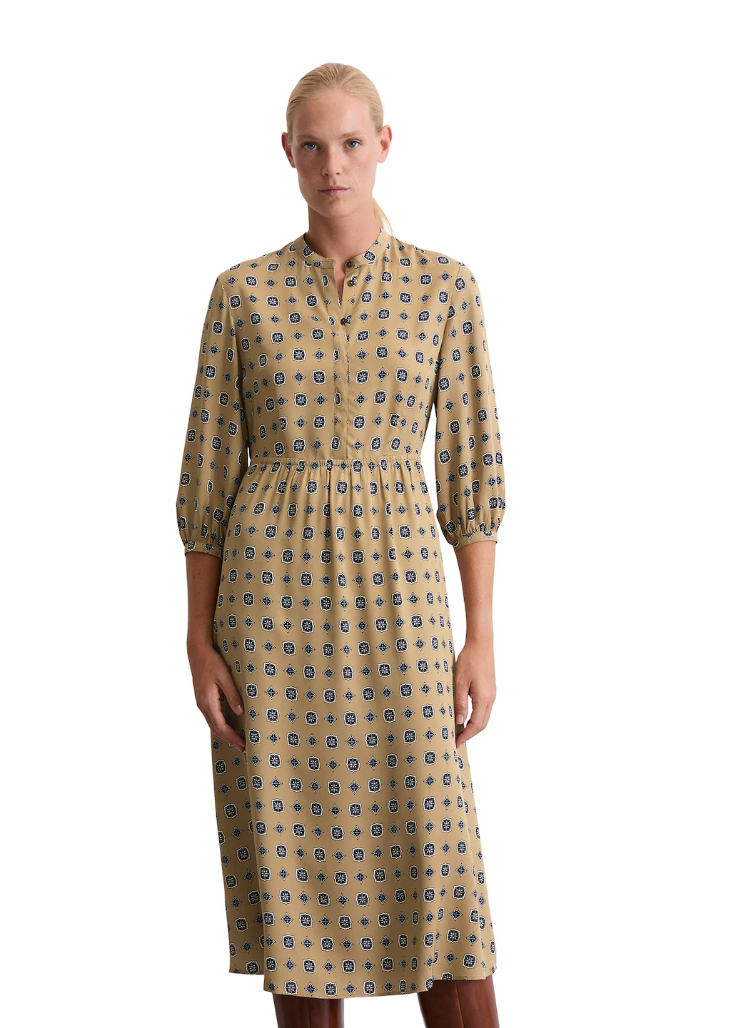 Marc OPolo Midikleid "aus fließendem Viskose-Twill" günstig online kaufen
