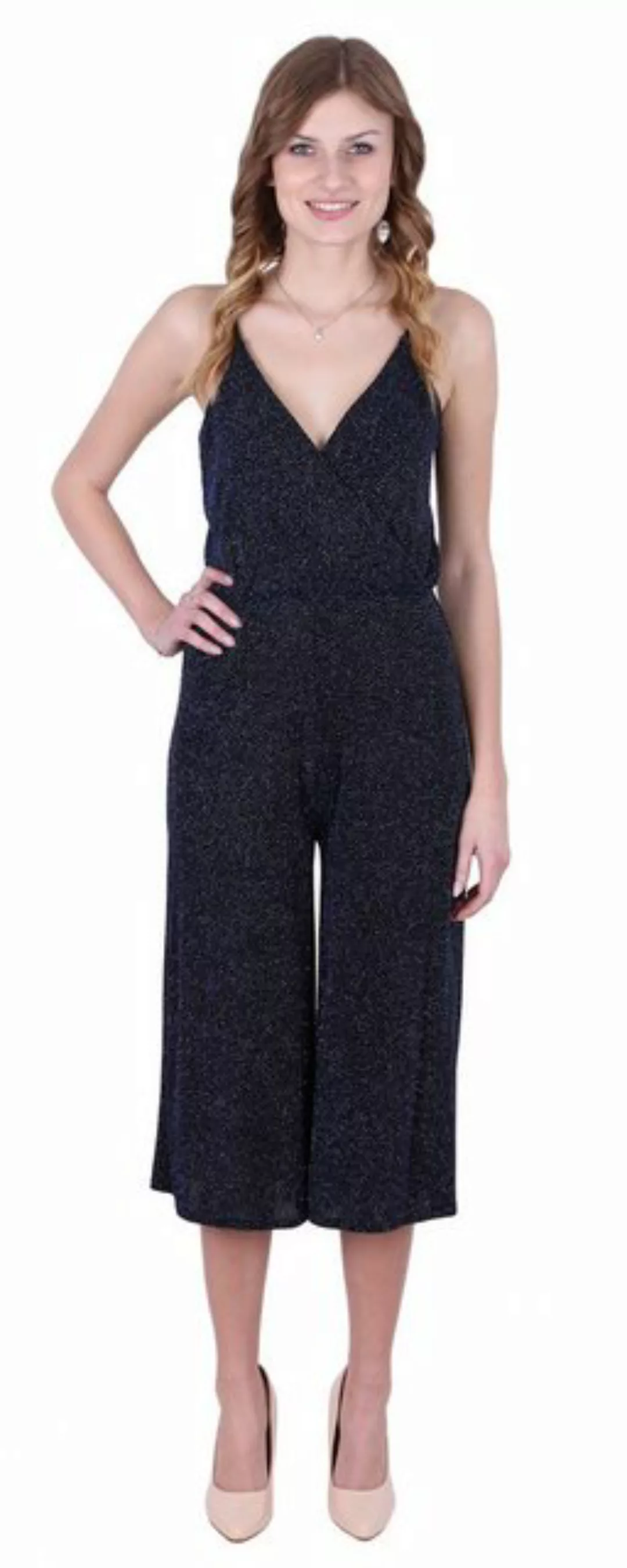 Sarcia.eu Culotte-Overall John Zack navyblauer Brokat-Overall, 3/4 Bein S-M günstig online kaufen