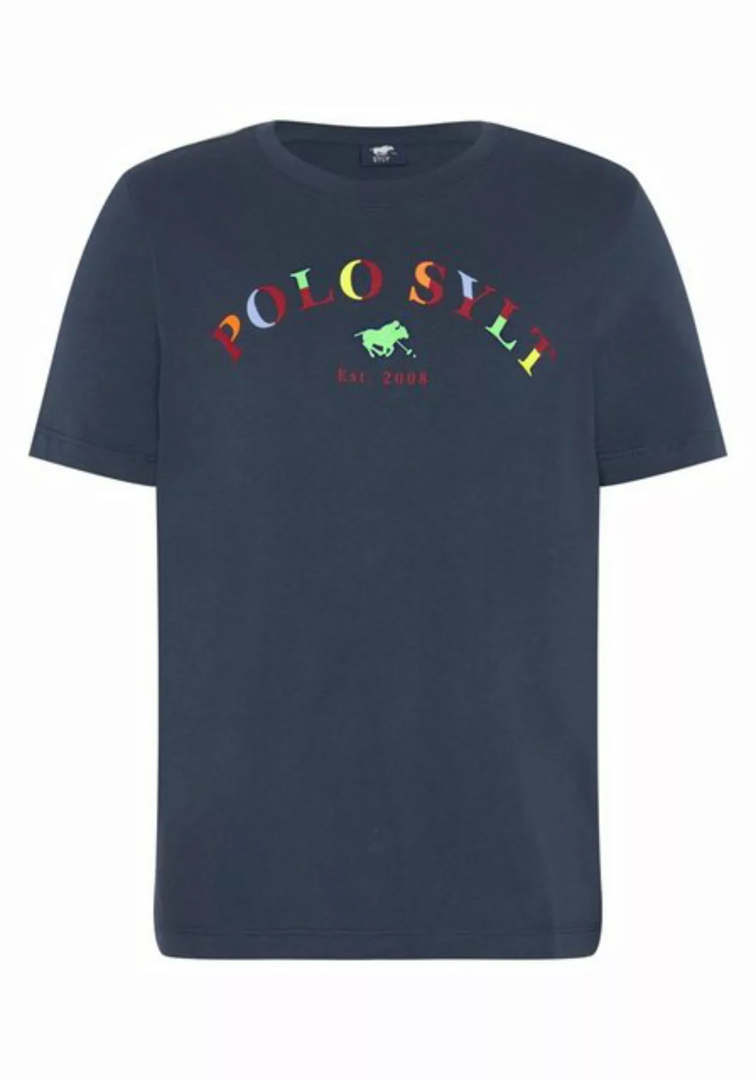 Polo Sylt Print-Shirt mit Logo-Print günstig online kaufen