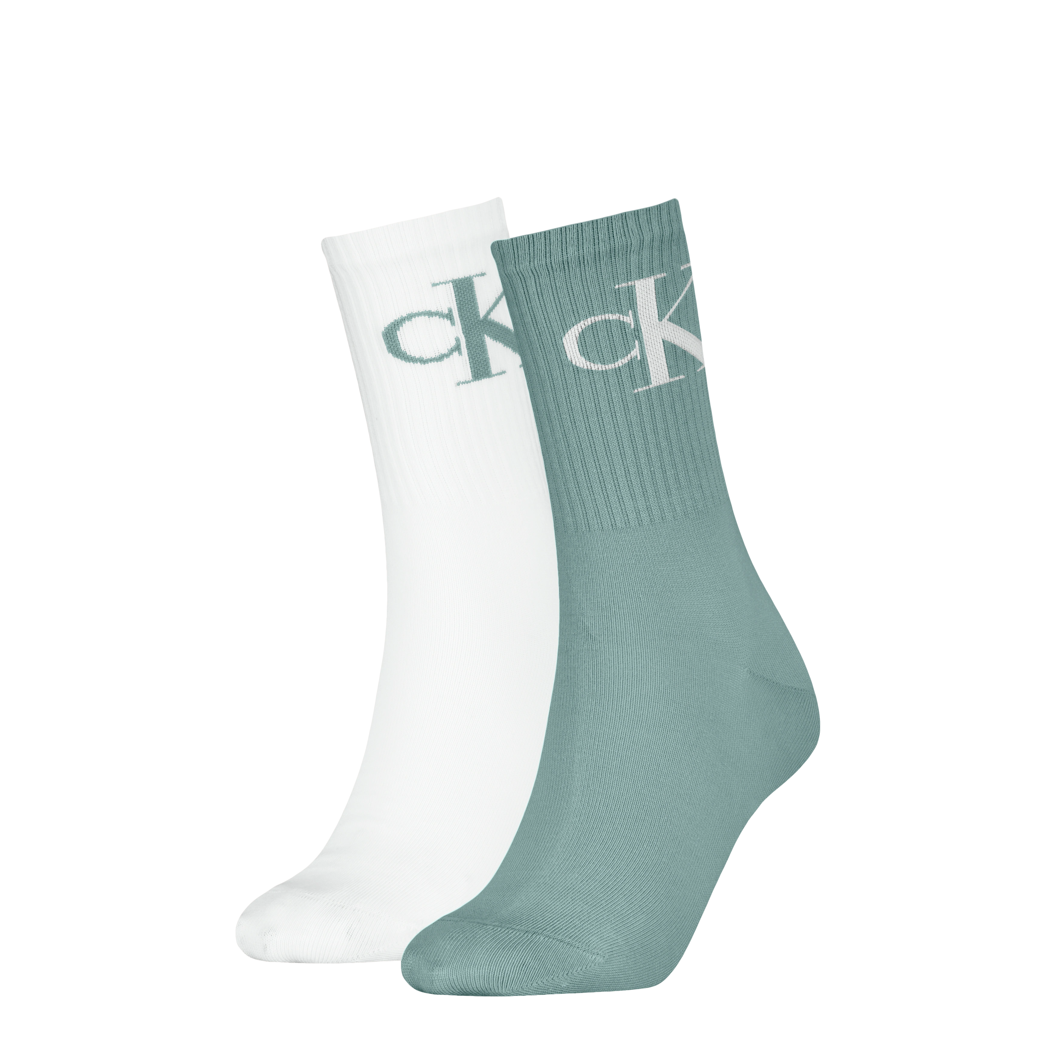 Calvin Klein Jeans Socken "CKJ WOMEN SOCK 2P MONOGRAM", (2 Paar, 2 Paar), m günstig online kaufen