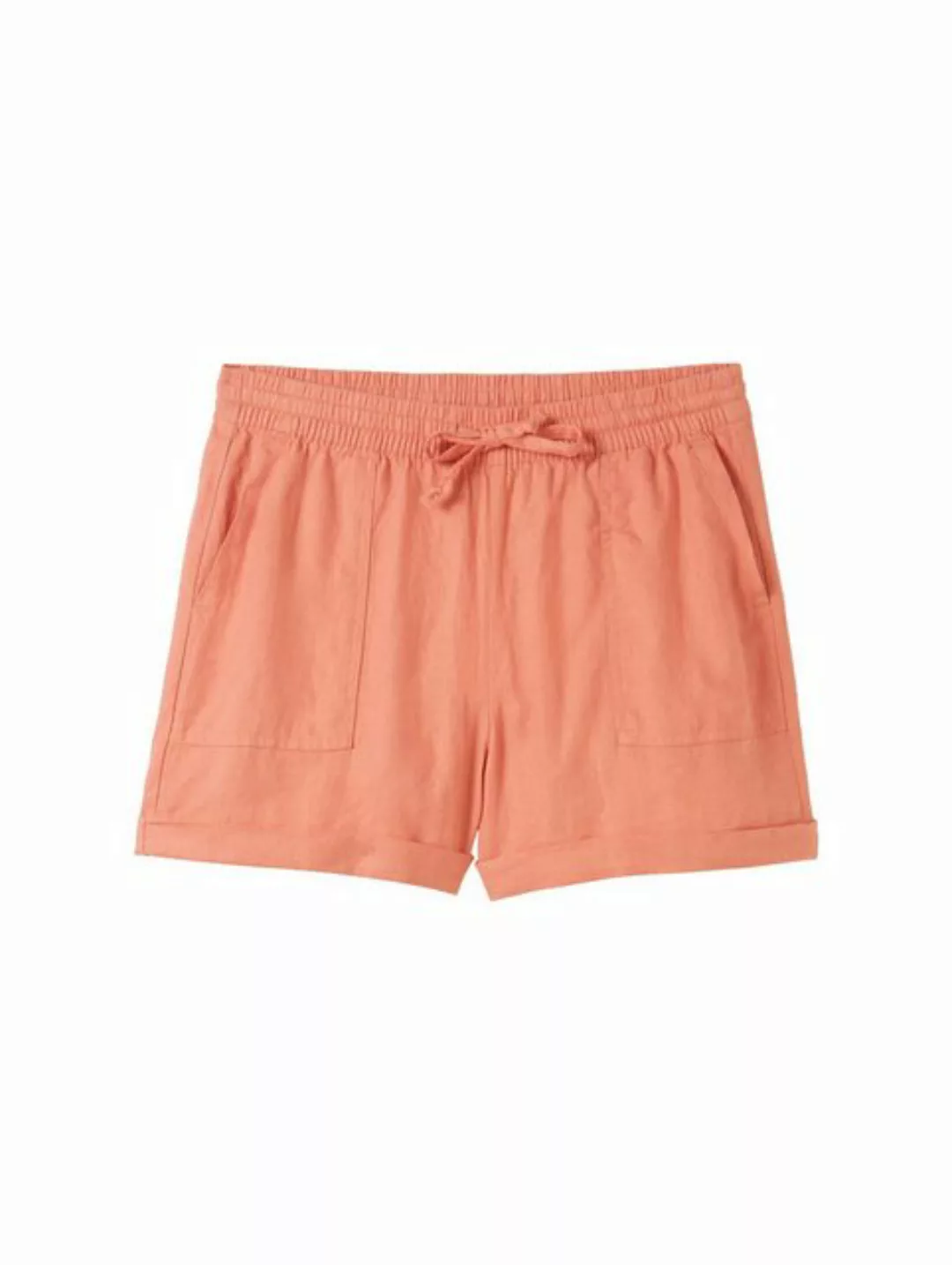 TOM TAILOR Denim Shorts Shorts mit Leinen günstig online kaufen