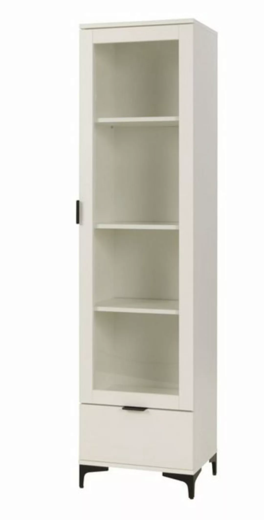 Feldmann-Wohnen Vitrine Lenea B/T/H: 50 cm / 40 cm / 195 cm günstig online kaufen