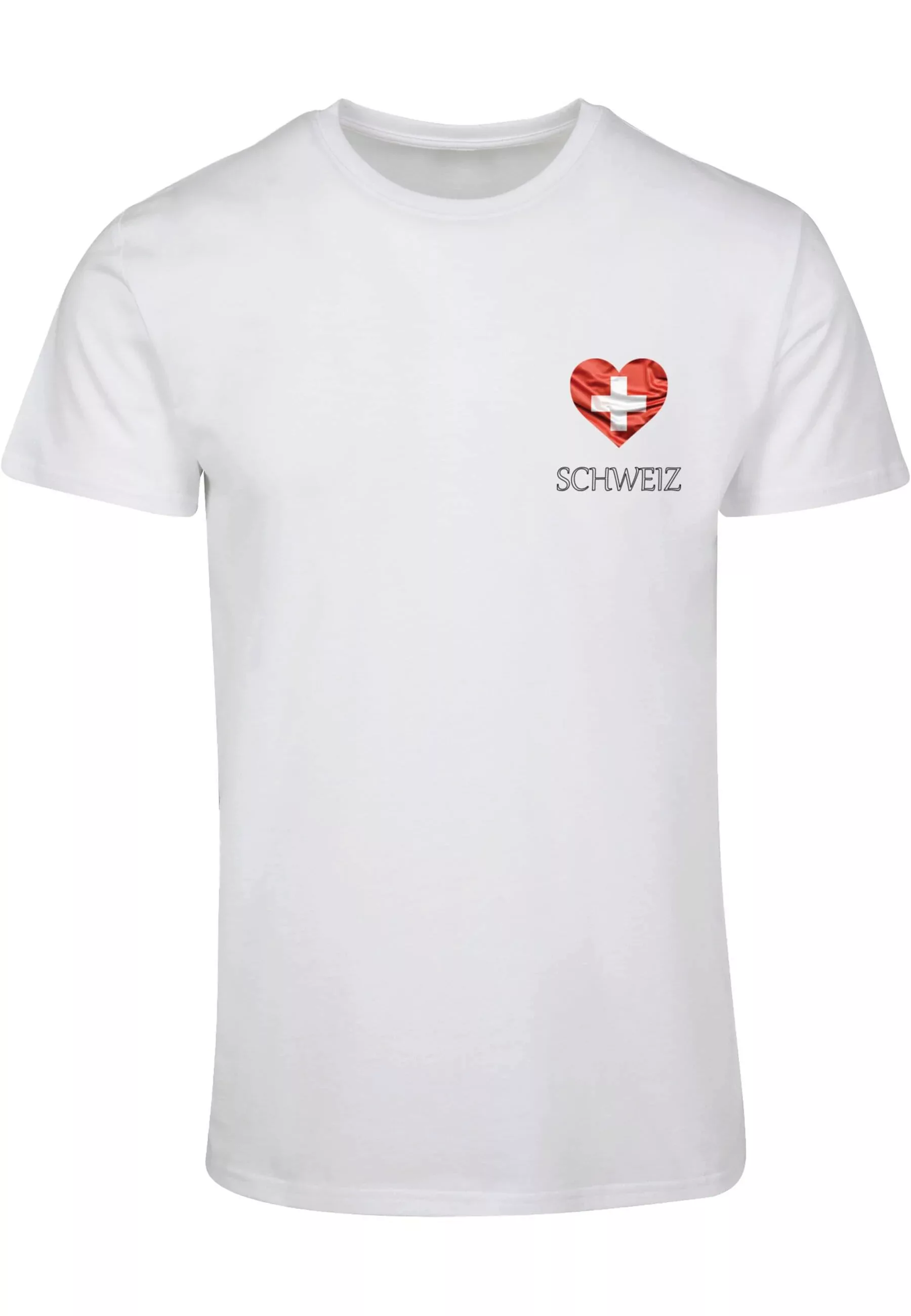 Merchcode T-Shirt "Merchcode Merchcode Football - Switzerland T-shirt" günstig online kaufen