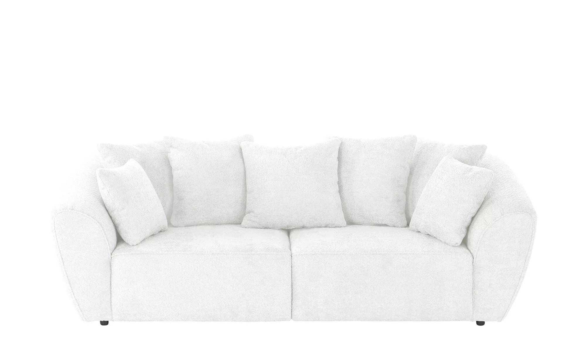 smart Big Sofa  Savita ¦ weiß ¦ Maße (cm): B: 250 H: 81 T: 106 Polstermöbel günstig online kaufen