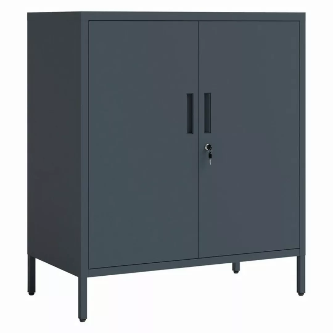 STEELSØN Aktenschrank Regulus (anthrazit, mit Füßen) mit flexibel einstellb günstig online kaufen