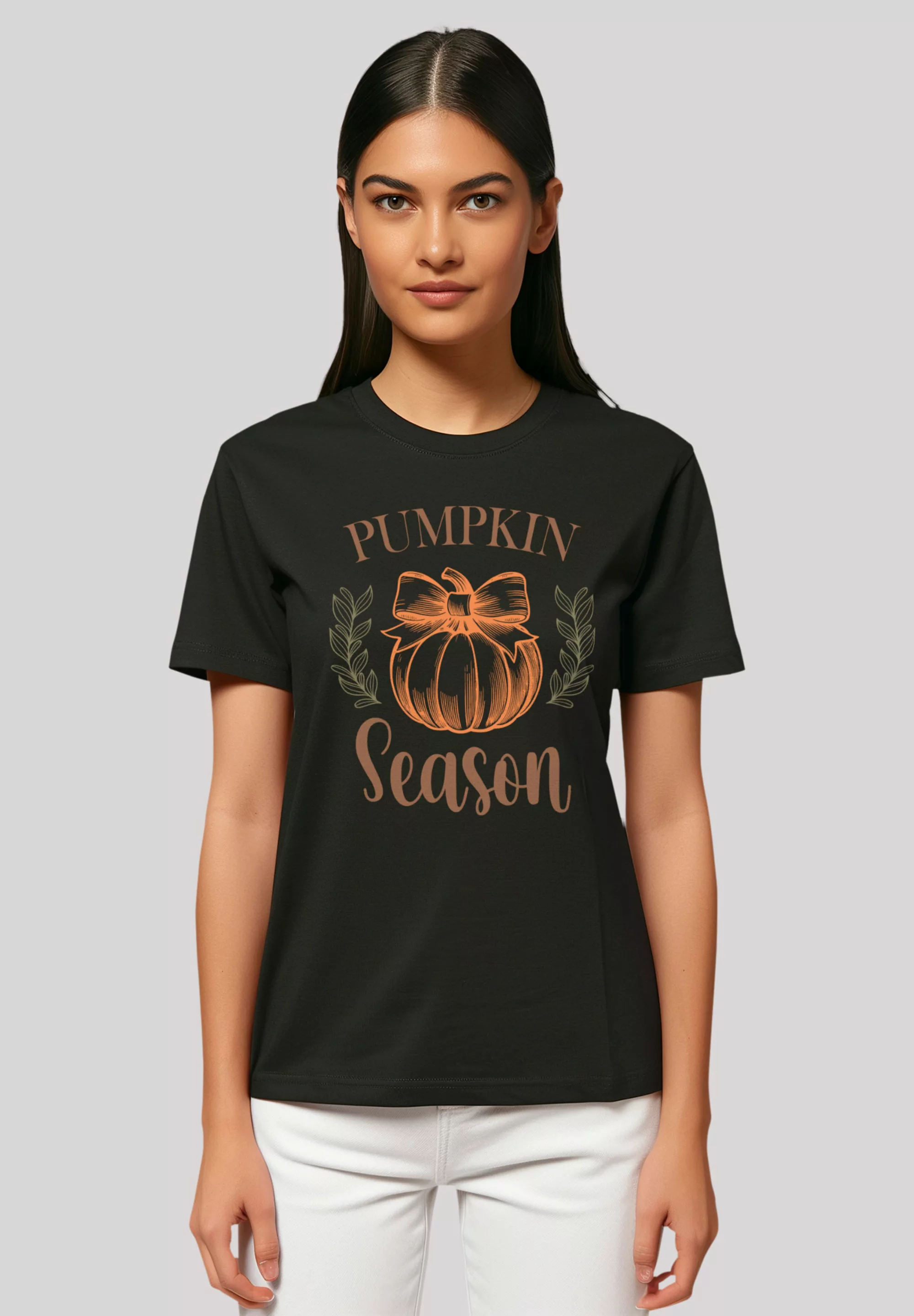 F4NT4STIC T-Shirt "Pumpkin Kürbis season", Premium Qualität, Halloween, Her günstig online kaufen