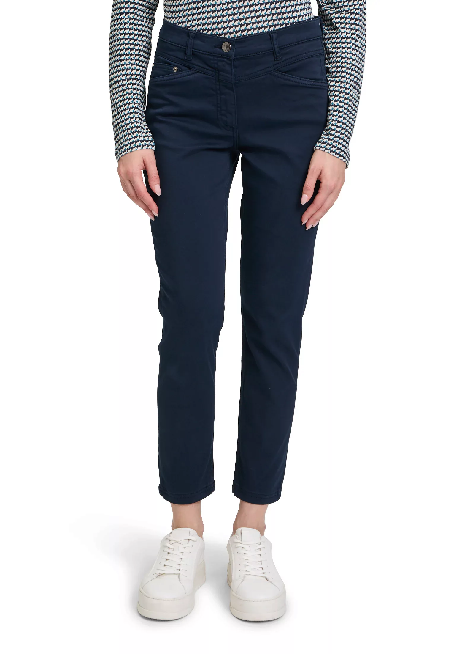 Betty Barclay Stoffhose "Betty Barclay Casual-Hose Slim Fit", Passenabtrenn günstig online kaufen