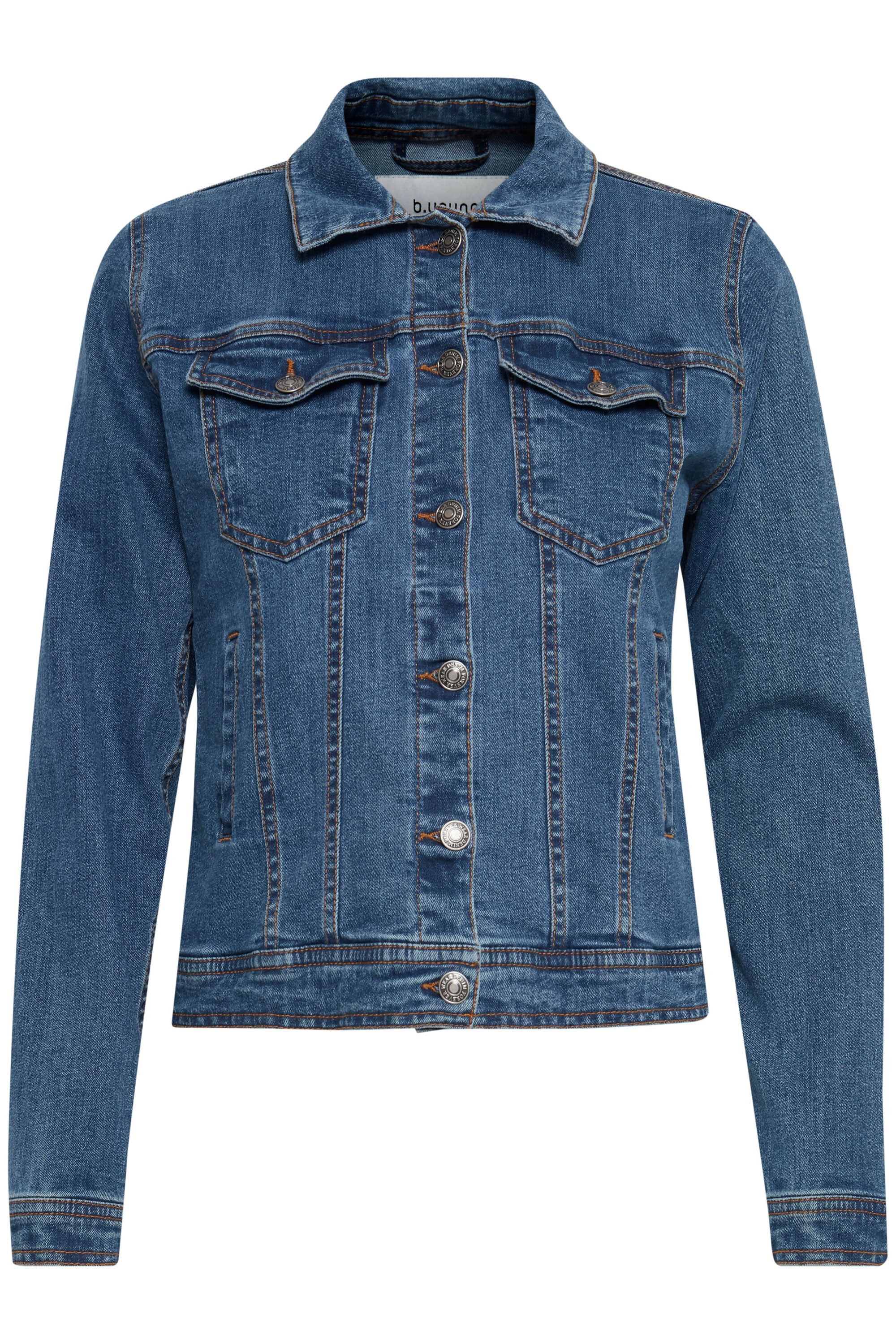 b.young Jeansjacke BYPULLY DENIM JACKET 2 -20809417 Jeansjacke mit Ziernäht günstig online kaufen