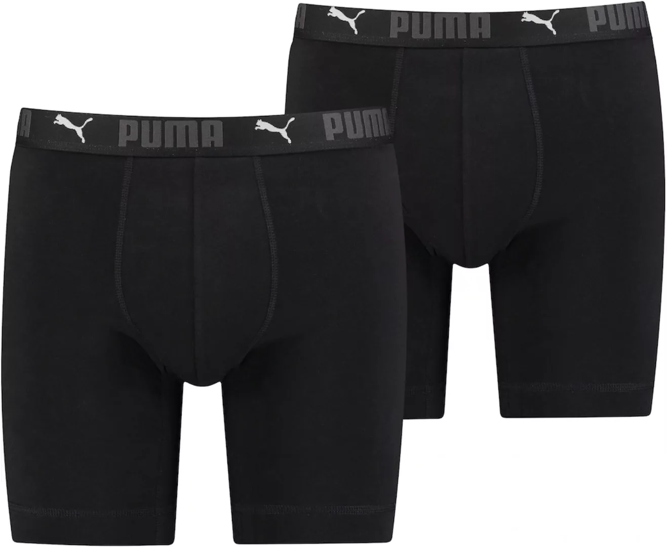 PUMA Boxershorts "PUMA MEN SPORT COTTON LONG BOXERS 2P", (Packung, 2er Pack günstig online kaufen