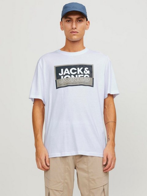 Jack & Jones Kurzarmshirt JCOLOGAN TEE SS CREW NECK SS24 LN günstig online kaufen