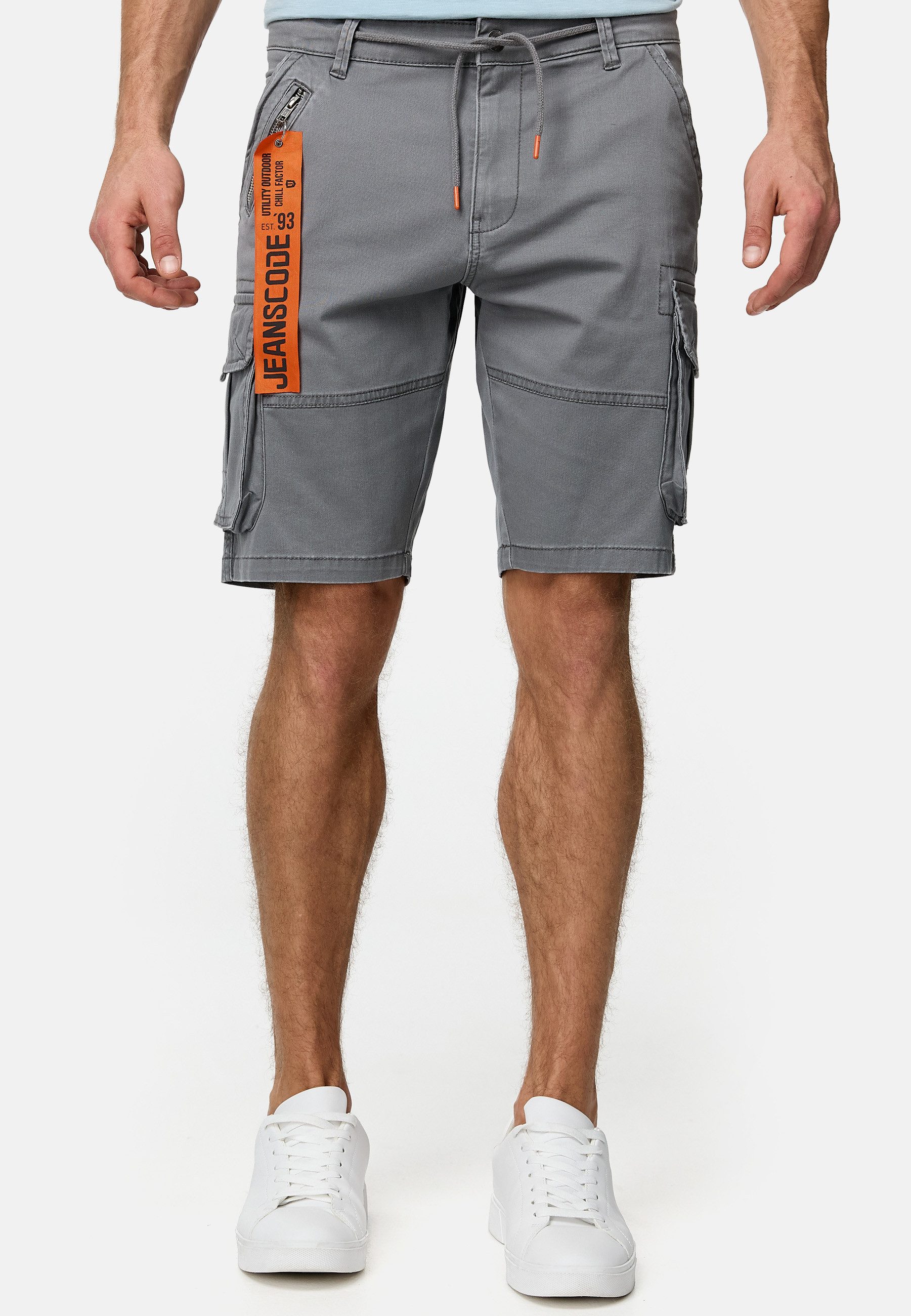 Indicode Cargoshorts INArnold mit 6 Taschen günstig online kaufen