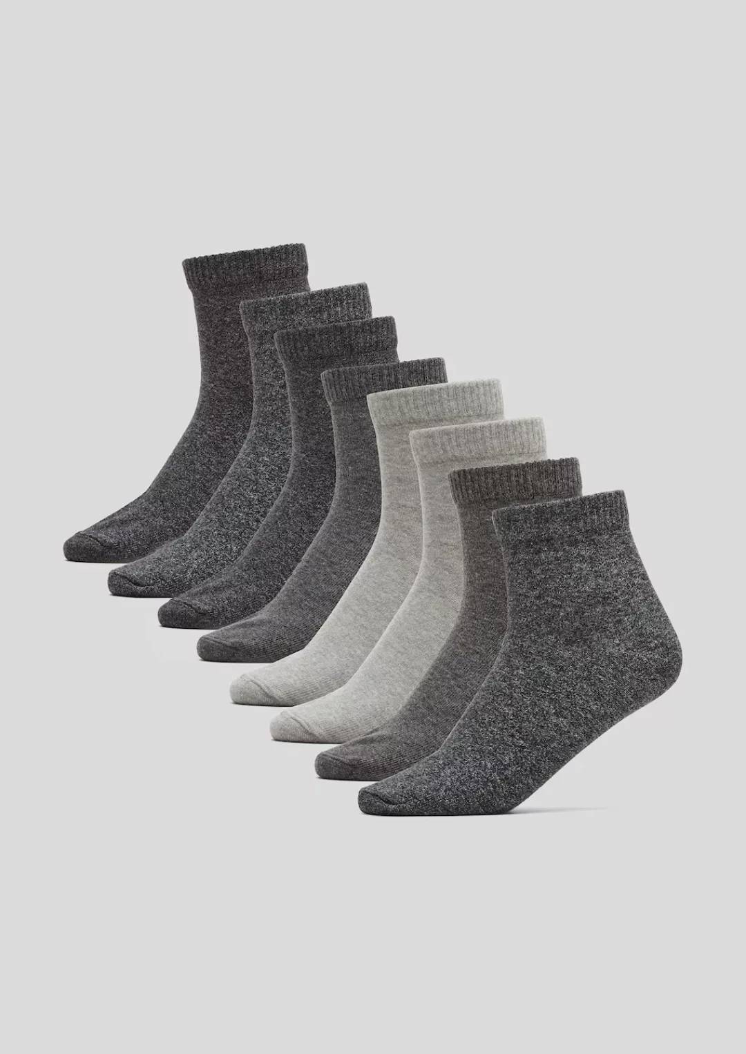 s.Oliver Kurzsocken "essentials", (8 Paar), mit pflegeleichtem Materialmix günstig online kaufen