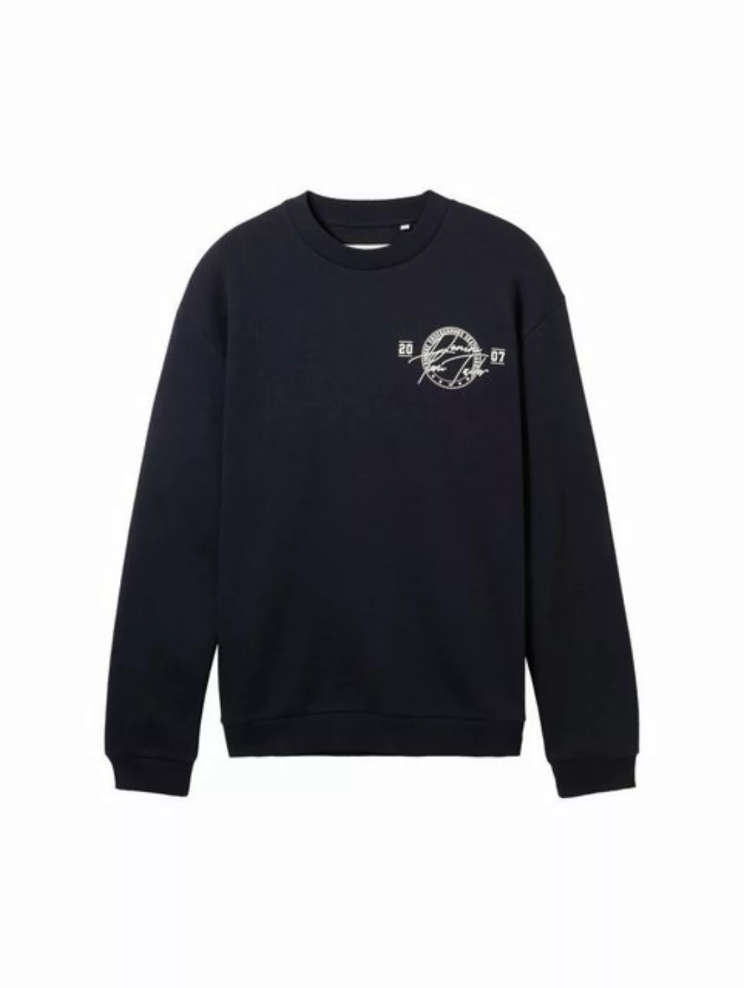 TOM TAILOR Denim Sweatshirt college print crewneck sweater günstig online kaufen