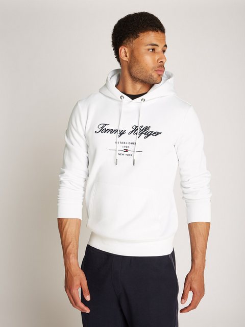 Tommy Hilfiger Hoodie SCRIPT LOGO HOODY mit aufgesticktem Logo günstig online kaufen