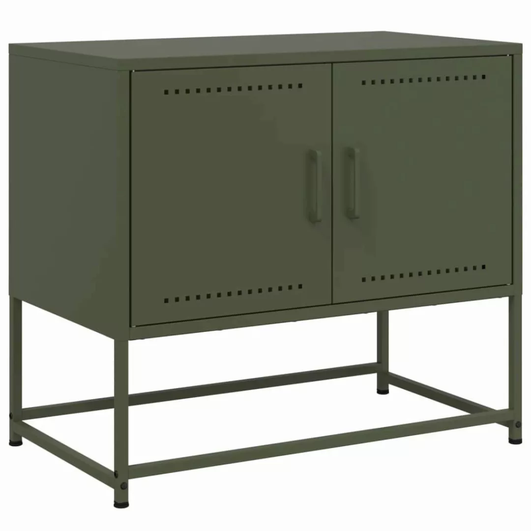vidaXL TV-Schrank TV-Schrank Olivgrün 68,5x39x60,5 cm günstig online kaufen