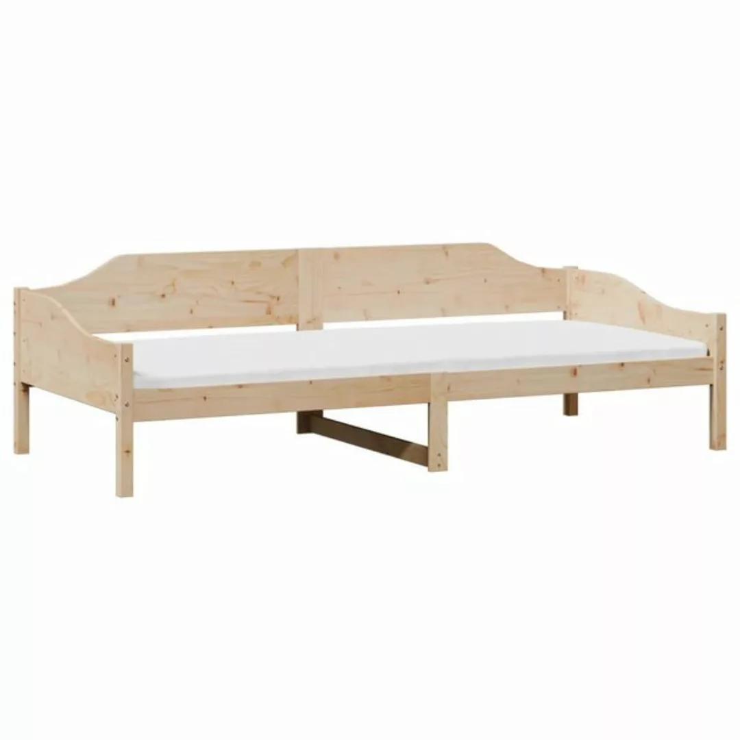 vidaXL Bett Massivholzbett ohne Matratze 80x200 cm Kiefernholz günstig online kaufen