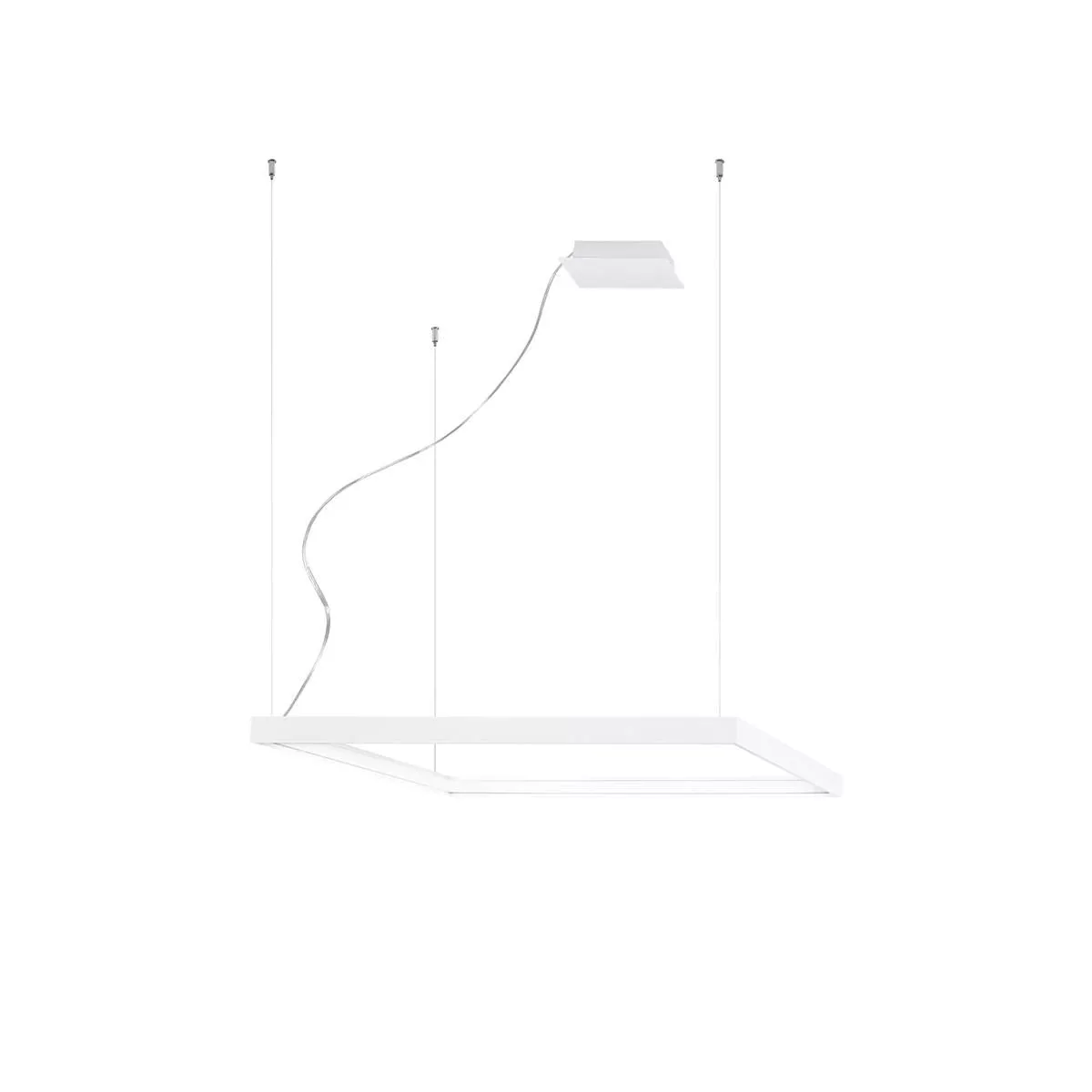 SOLLUX lighting Kronleuchter »NELYA«, 1 flammig, Leuchtmittel LED-Modul   L günstig online kaufen