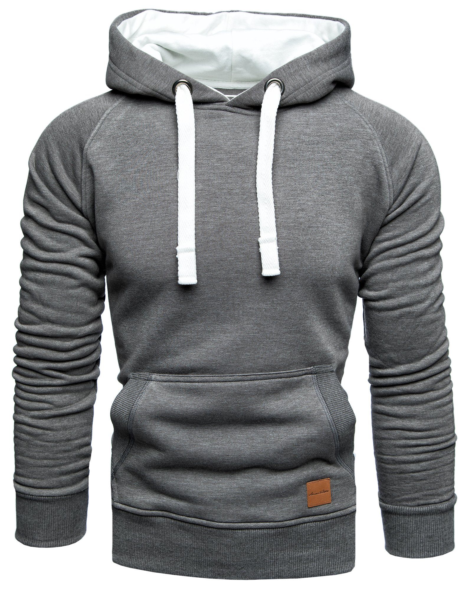 Amaci&Sons Kapuzenpullover LANSING Kapuzenpullover Herren Basic günstig online kaufen