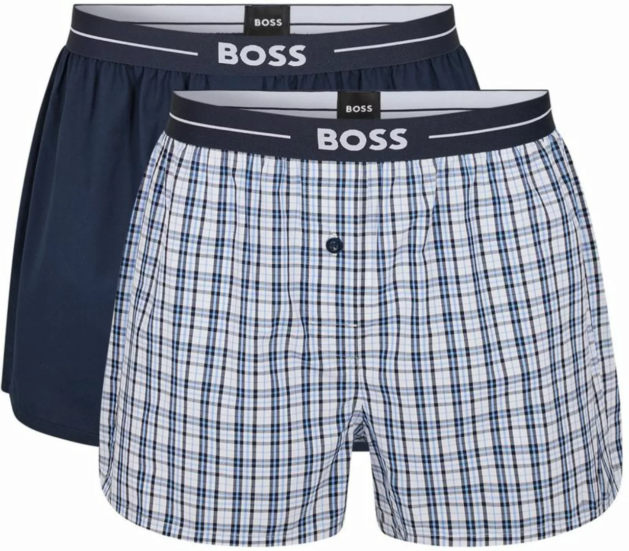 BOSS Shorts 2-Pack Navy - Größe M günstig online kaufen