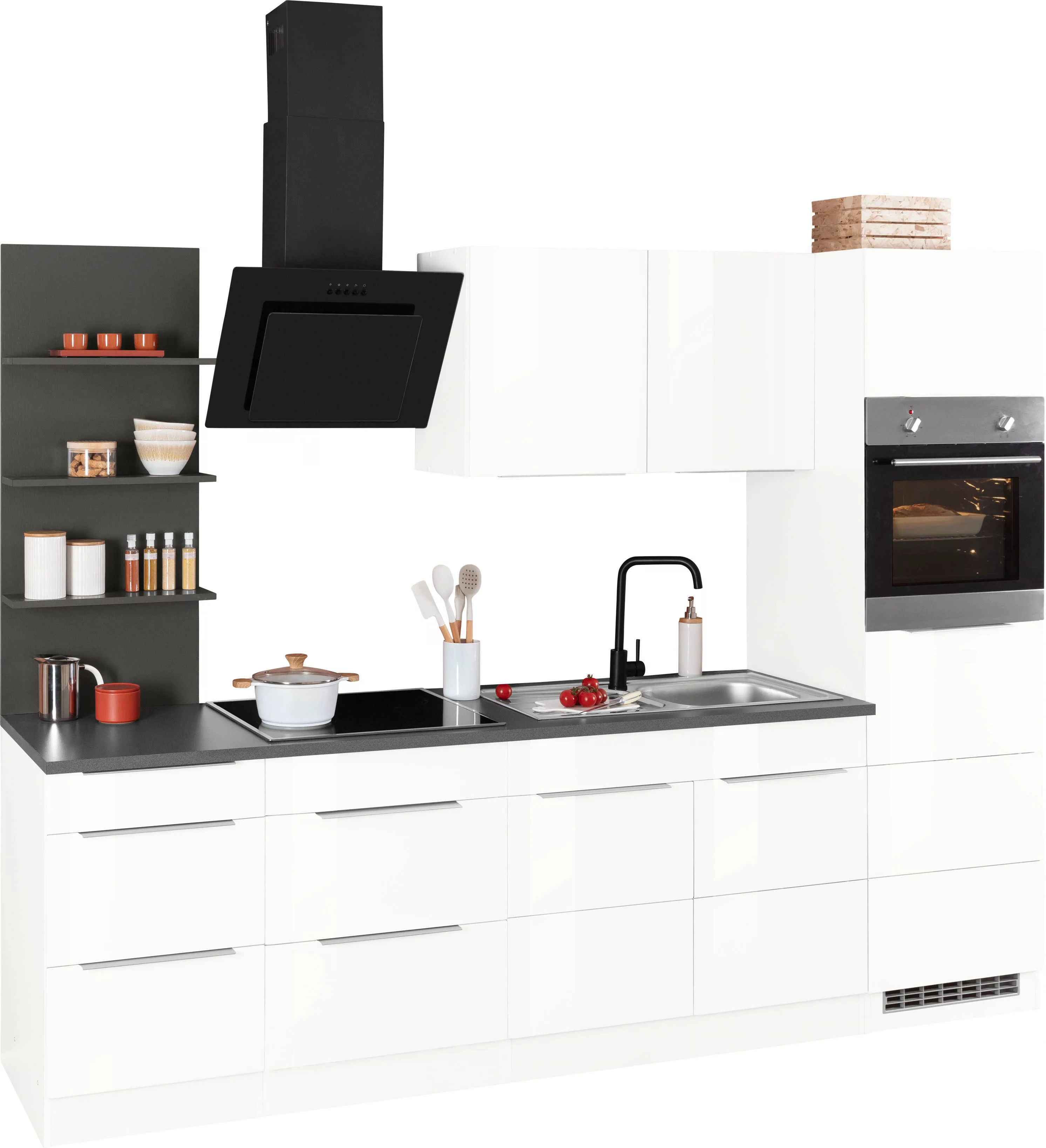 KOCHSTATION Küchenzeile "KS-Brindisi", ohne Geräte, Breite 270 cm günstig online kaufen
