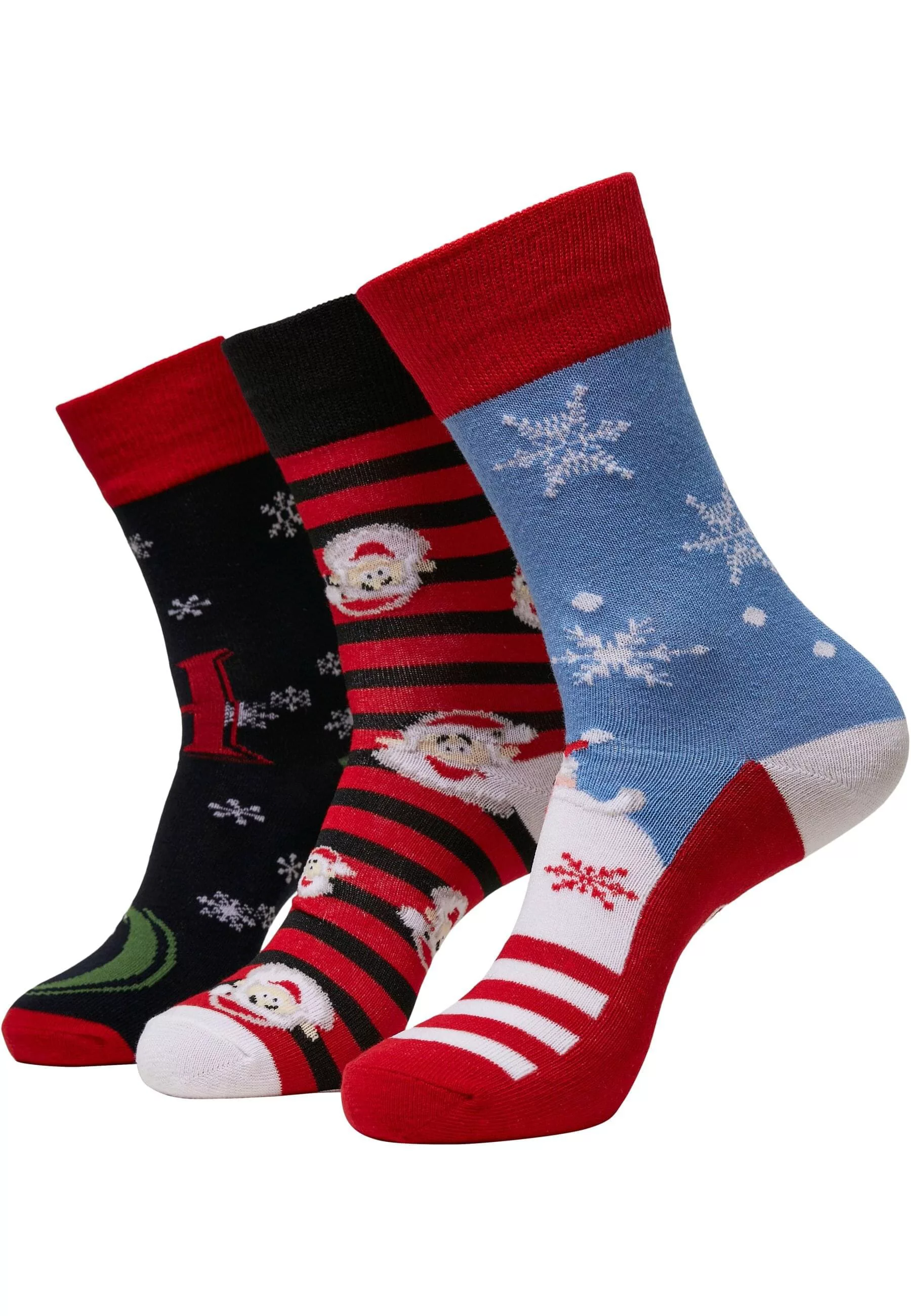 URBAN CLASSICS Basicsocken "Urban Classics Unisex Santa Ho Christmas Socks günstig online kaufen