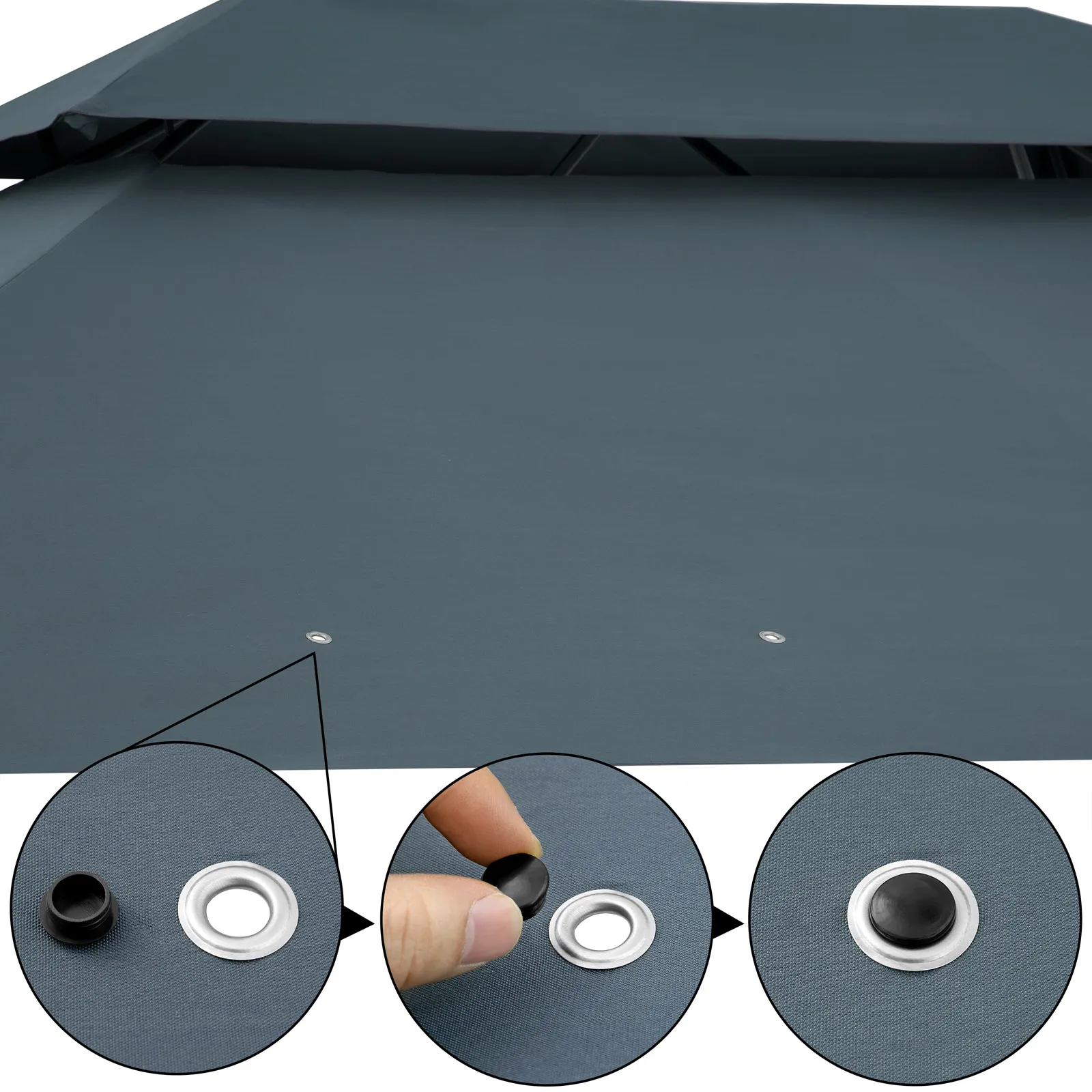 Casaria Pavillon Topas, 3x4m, UV-Schutz 50+, günstig online kaufen