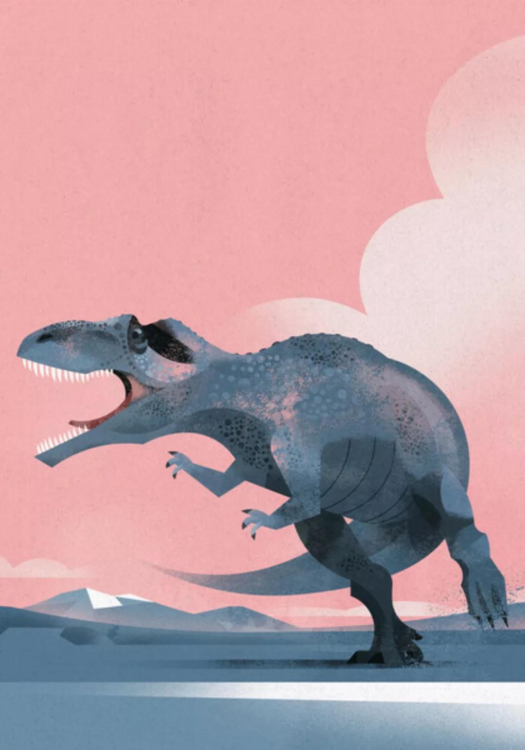 Poster / Leinwandbild - Gigantosaurus günstig online kaufen
