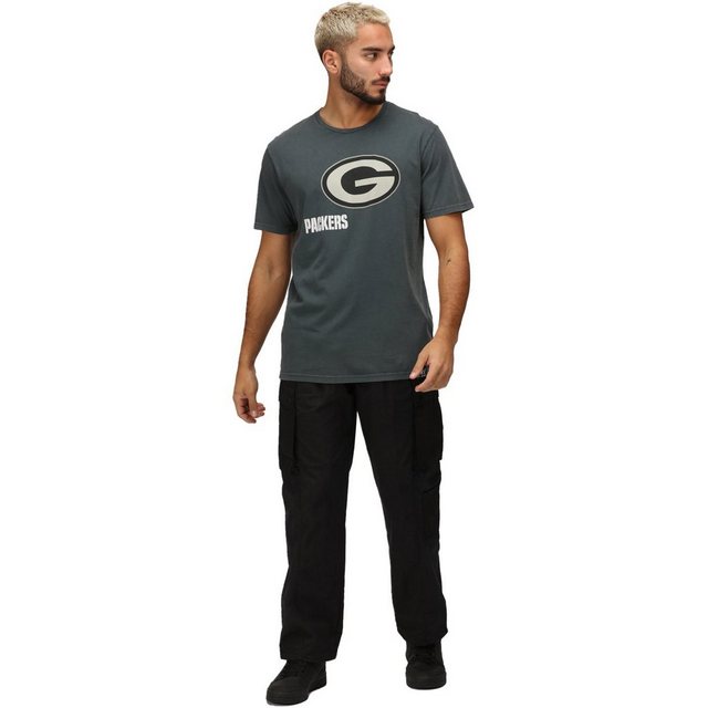 Recovered Print-Shirt Re:Covered CHROME Green Bay Packers washed günstig online kaufen