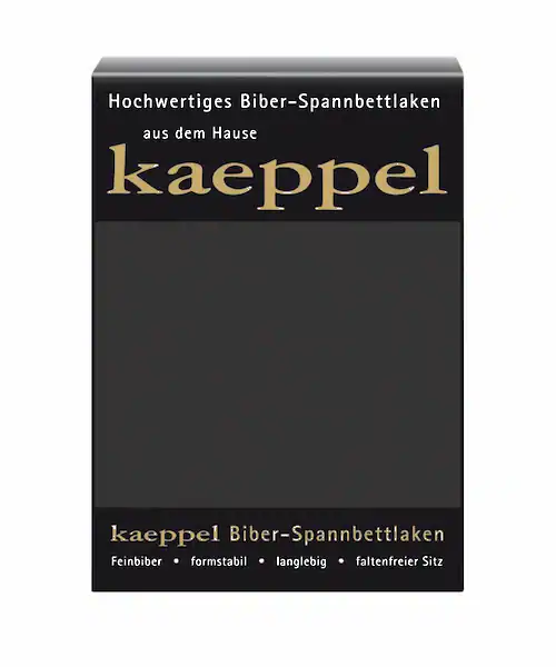 Kaeppel Spannbettlaken »Spannbettlaken Biber«, 100% Baumwolle, kuschelig we günstig online kaufen